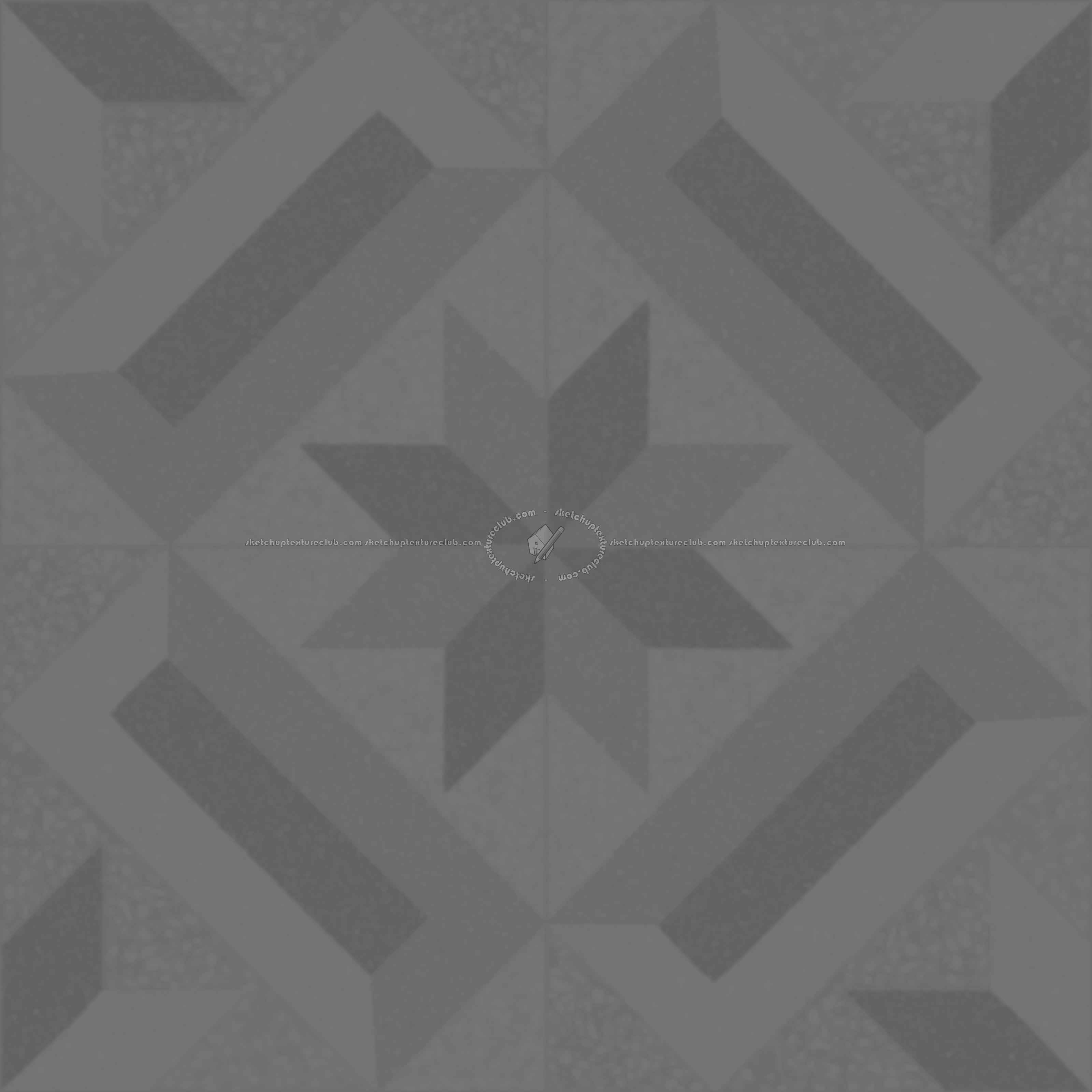 Textures   -   ARCHITECTURE   -   TILES INTERIOR   -   Terrazzo  - terrazzo cementine tiles pbr texture seamless 22098 - Displacement