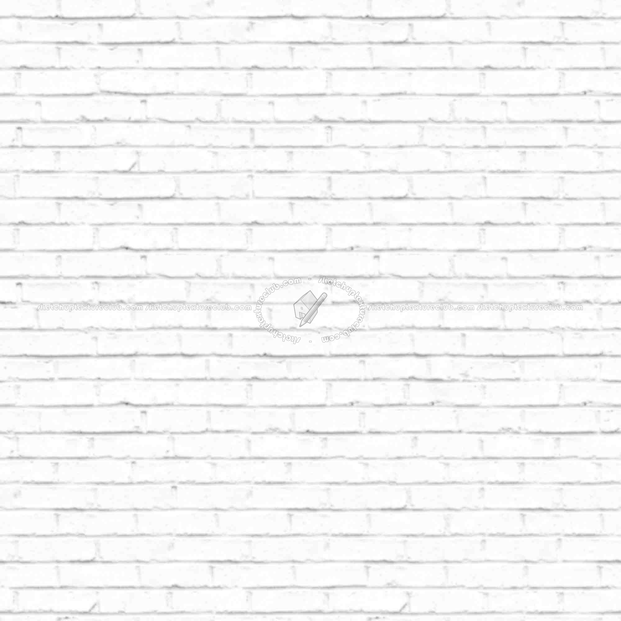 Textures   -   ARCHITECTURE   -   BRICKS   -   White Bricks  - White bricks texture seamless 00527 - Ambient occlusion