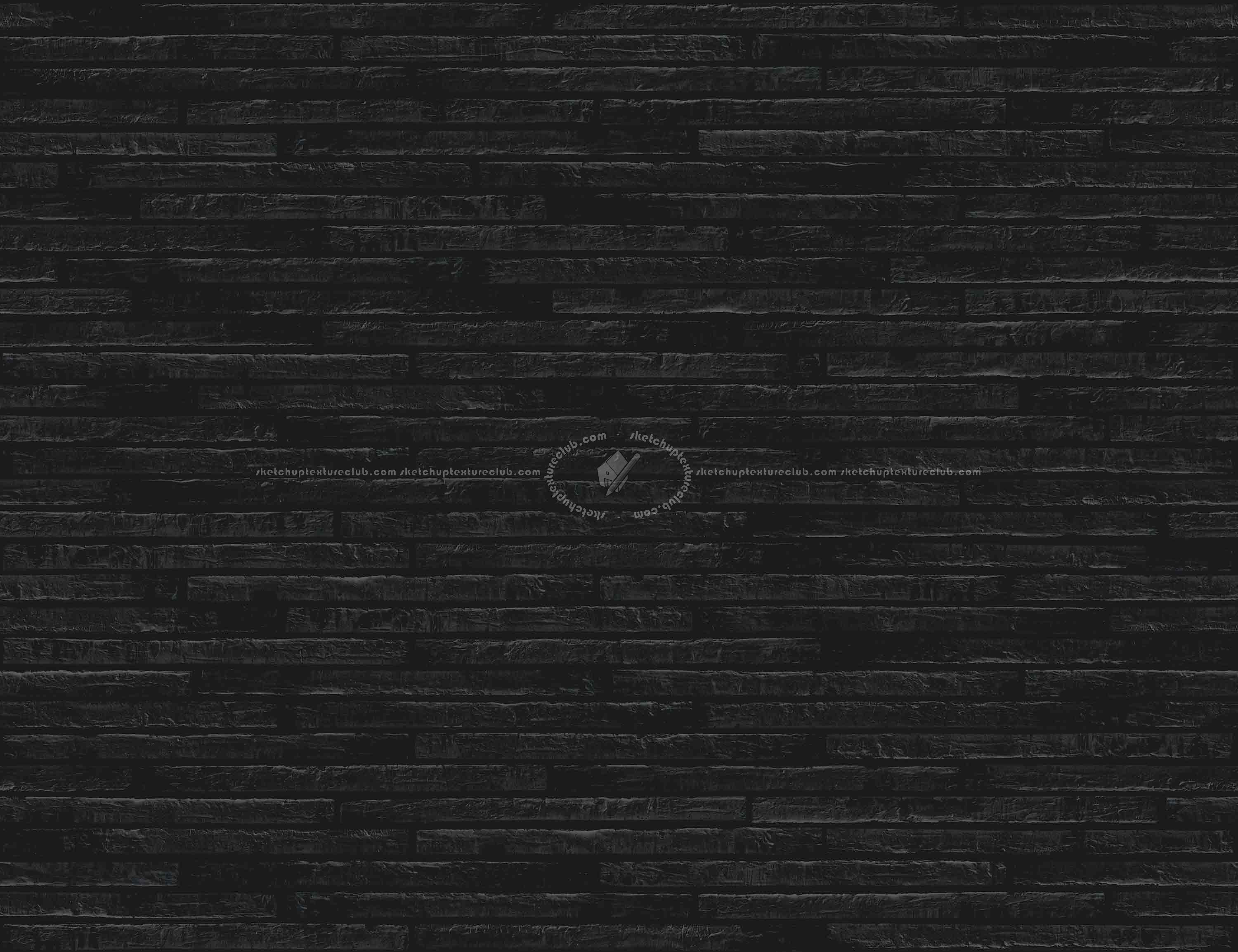 Textures - FREE PBR TEXTURES - Clay bricks light mortar PBR texture seamless 21910 - Specular