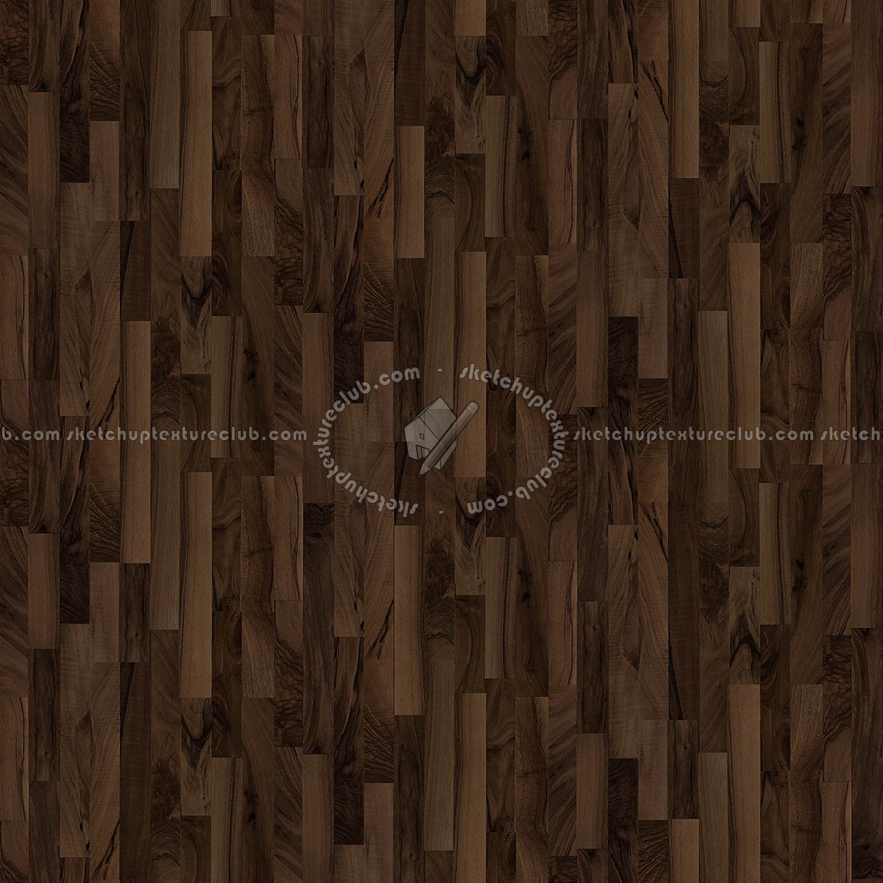 Textures   -   ARCHITECTURE   -   WOOD FLOORS   -   Parquet dark  - Dark parquet flooring texture seamless 05092 (seamless)