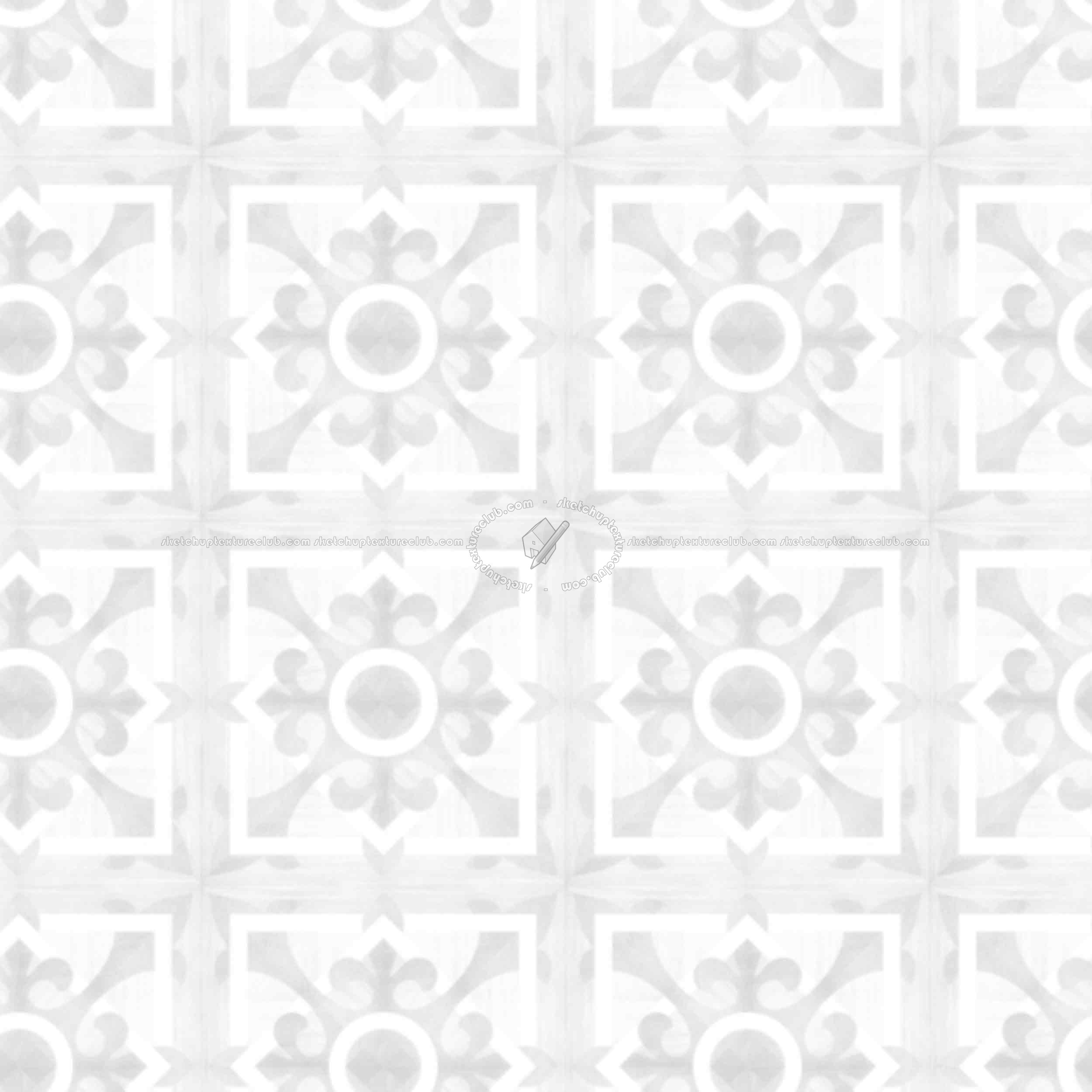 Textures   -   ARCHITECTURE   -   WOOD FLOORS   -   Geometric pattern  - Parquet geometric pattern texture seamless 04760 - Ambient occlusion