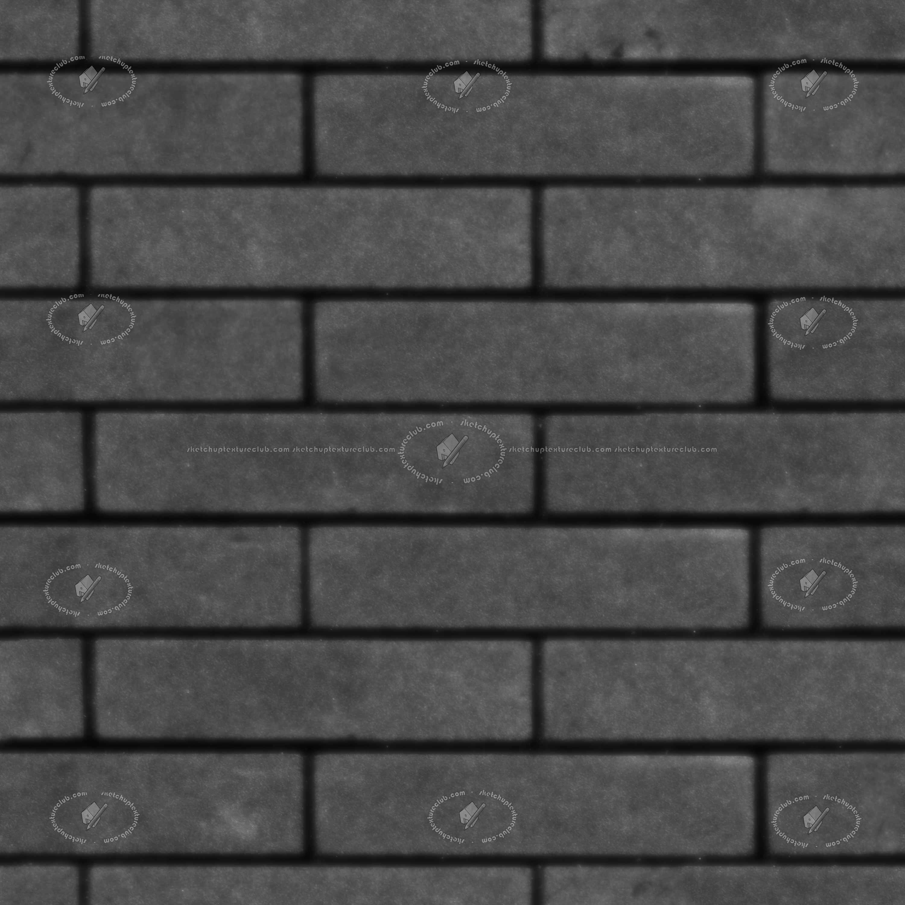 Textures   -   ARCHITECTURE   -   WALLS TILE OUTSIDE  - Basalt outside wall cladding tile texture seamless 21290 - Displacement