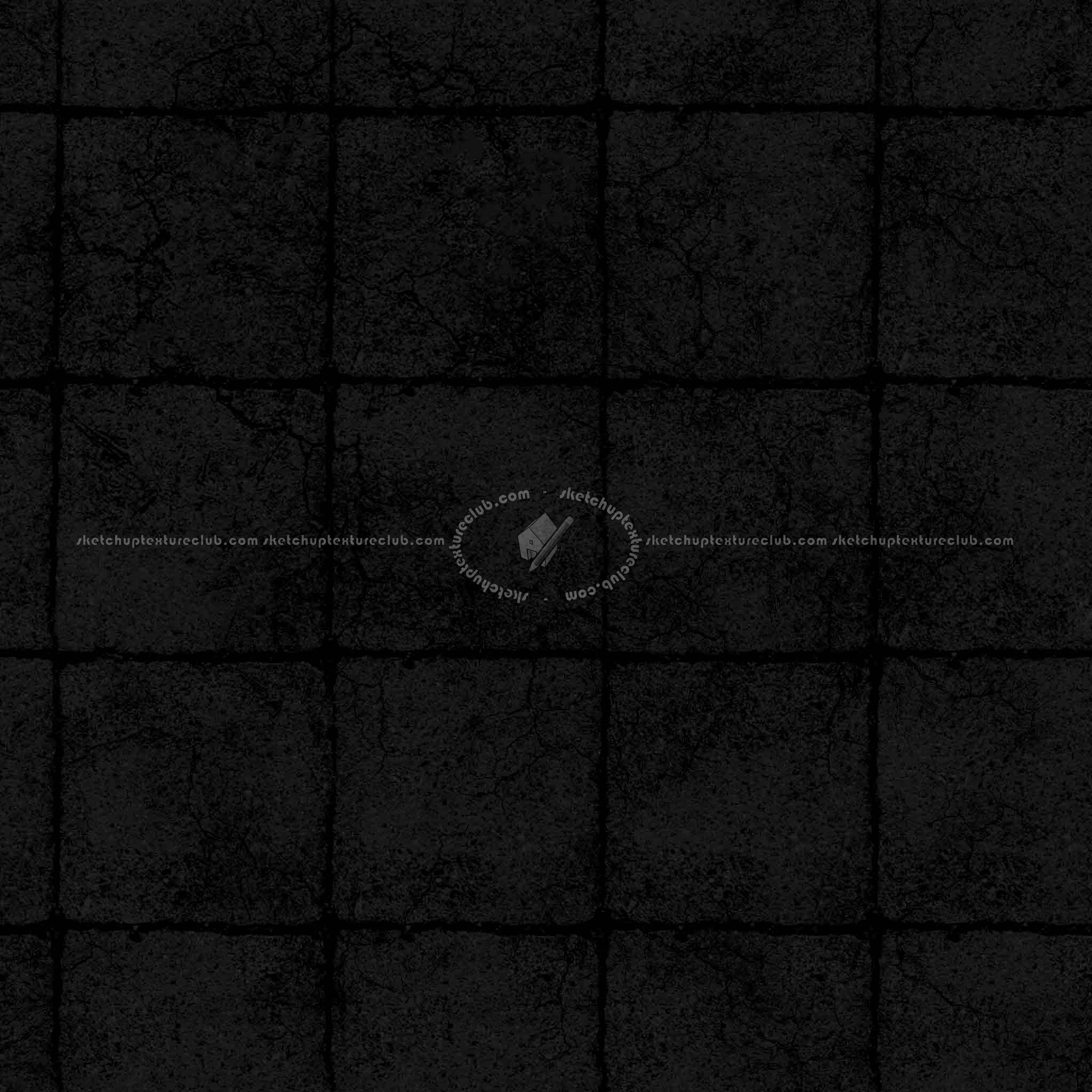 Textures   -   ARCHITECTURE   -   PAVING OUTDOOR   -   Concrete   -   Blocks damaged  - Concrete paving outdoor damaged texture seamless 05483 - Specular