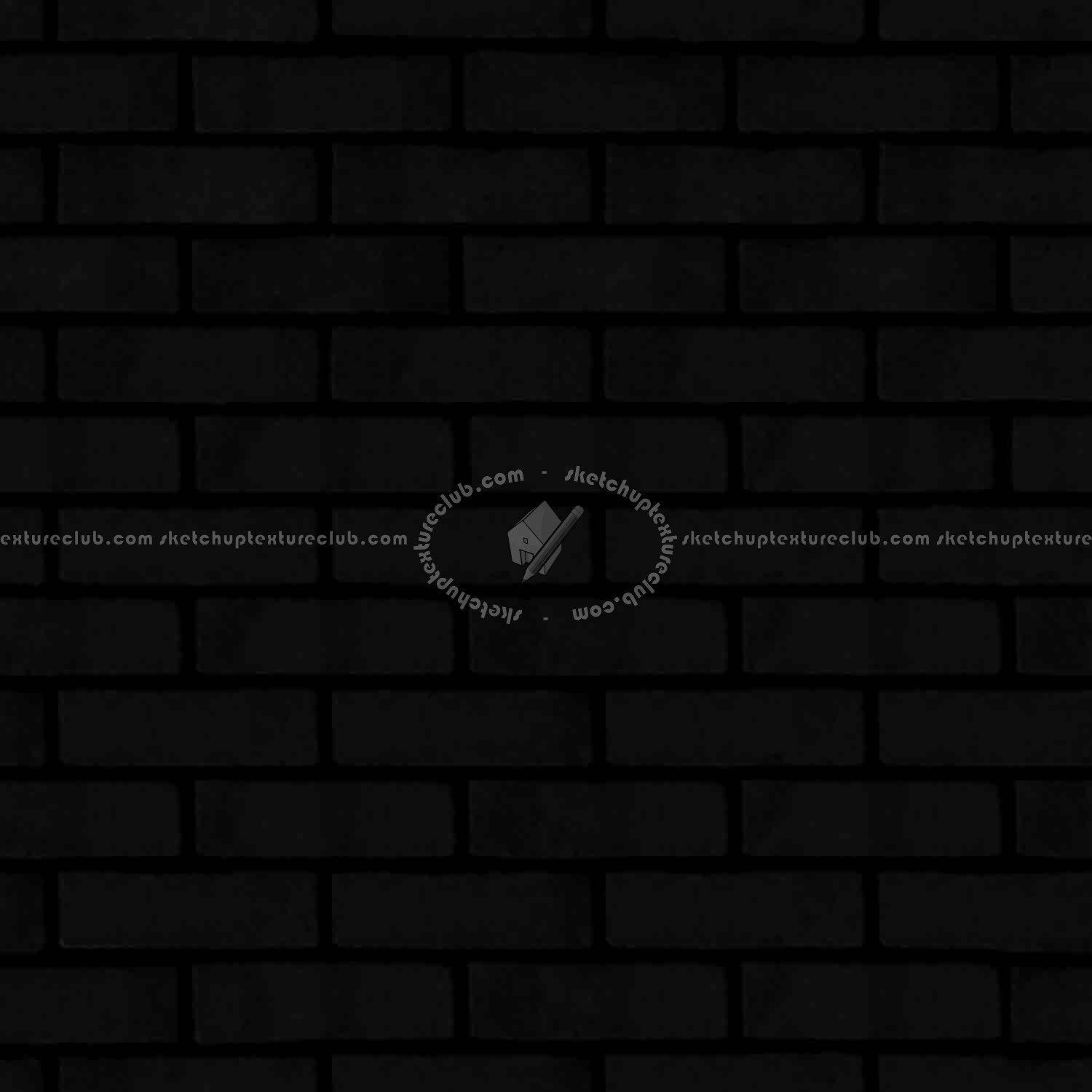 Textures   -   ARCHITECTURE   -   BRICKS   -   Facing Bricks   -   Smooth  - Facing smooth bricks texture seamless 00253 - Specular