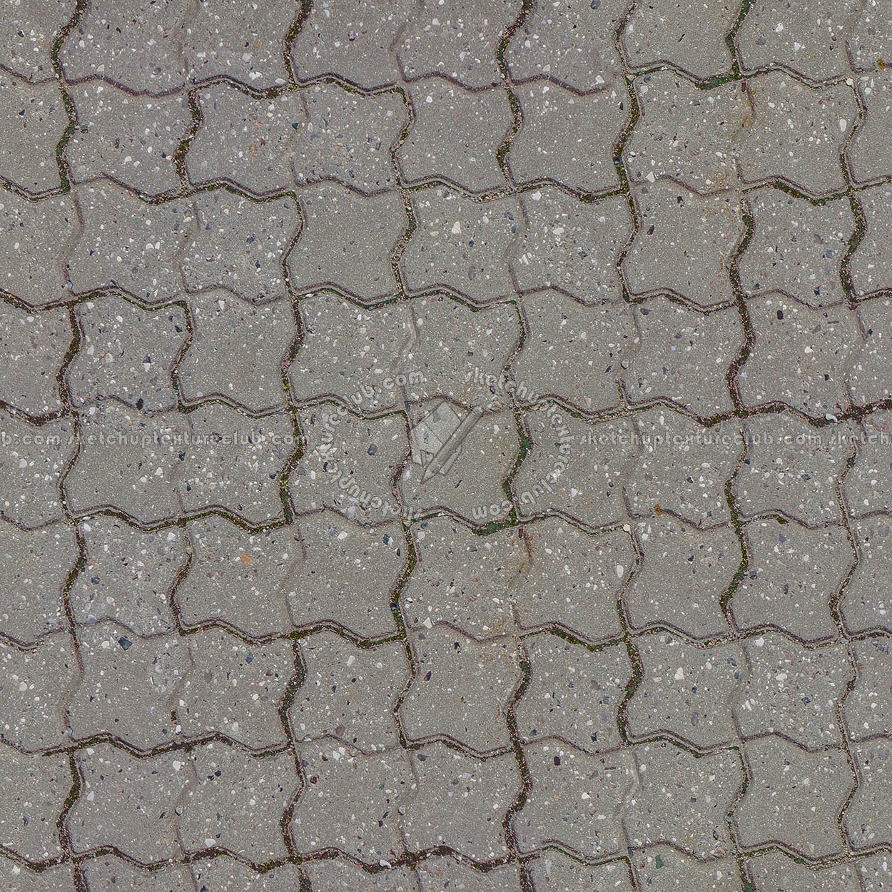 Textures - ARCHITECTURE - PAVING OUTDOOR - Concrete - Blocks regular - Paving concrete regular block texture seamless 05629 (seamless)