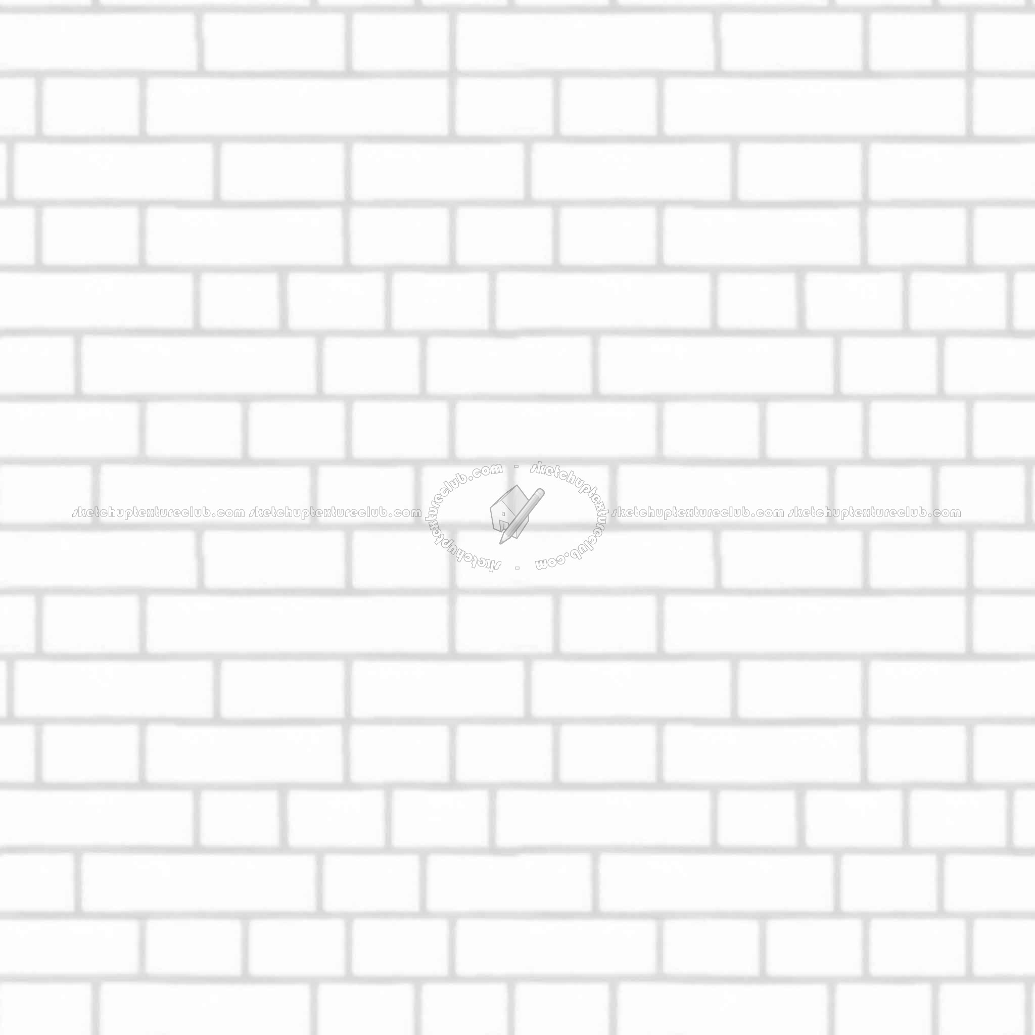 Textures   -   ARCHITECTURE   -   BRICKS   -   Colored Bricks   -   Sandblasted  - Sandblasted bricks colored texture seamless 00042 - Ambient occlusion