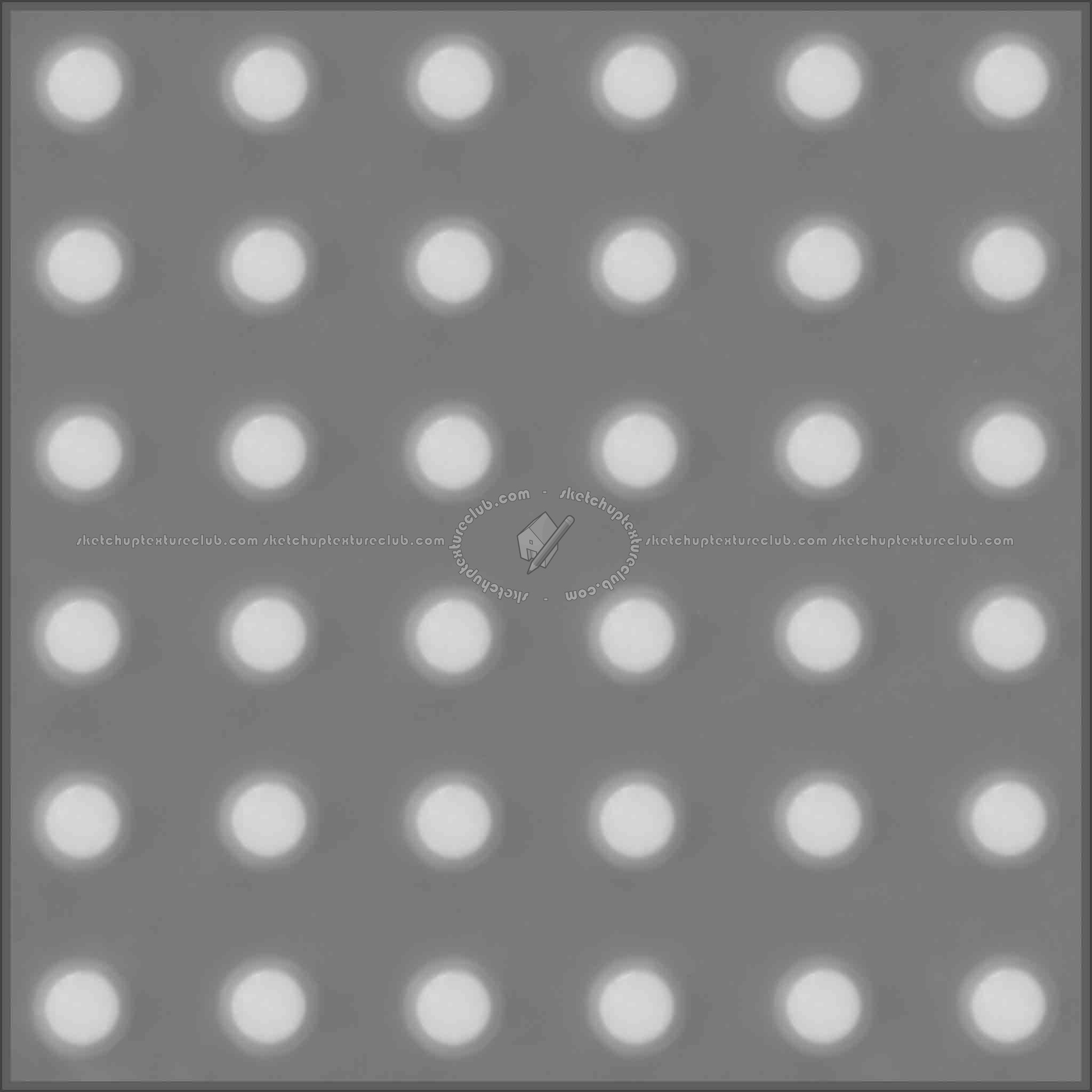 Textures   -   ARCHITECTURE   -   PAVING OUTDOOR   -   Tactile  - Tactile pavement PBR texture seamless 21941 - Displacement