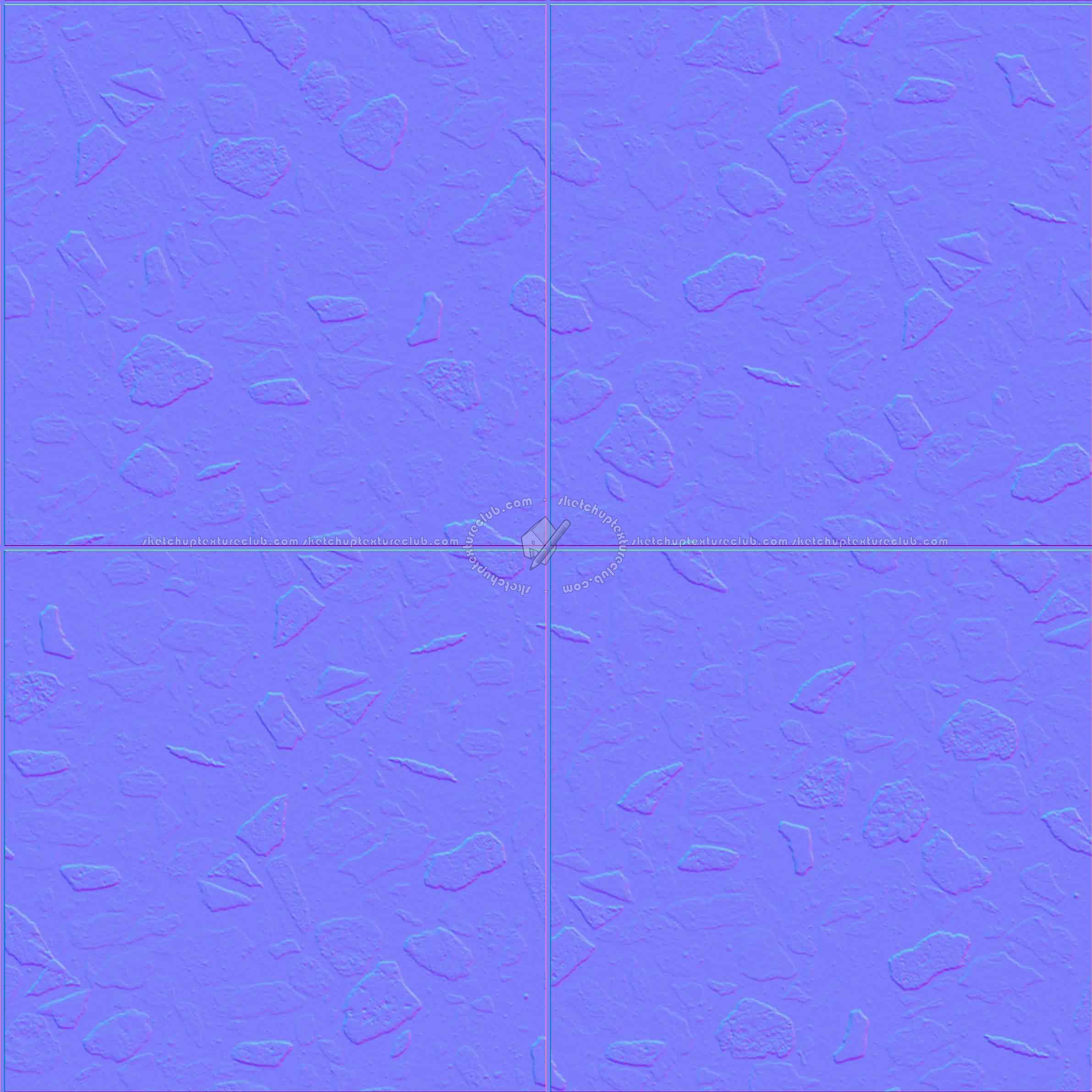 Textures   -   ARCHITECTURE   -   TILES INTERIOR   -   Terrazzo  - terrazzo floor tile PBR texture seamless 21482 - Normal