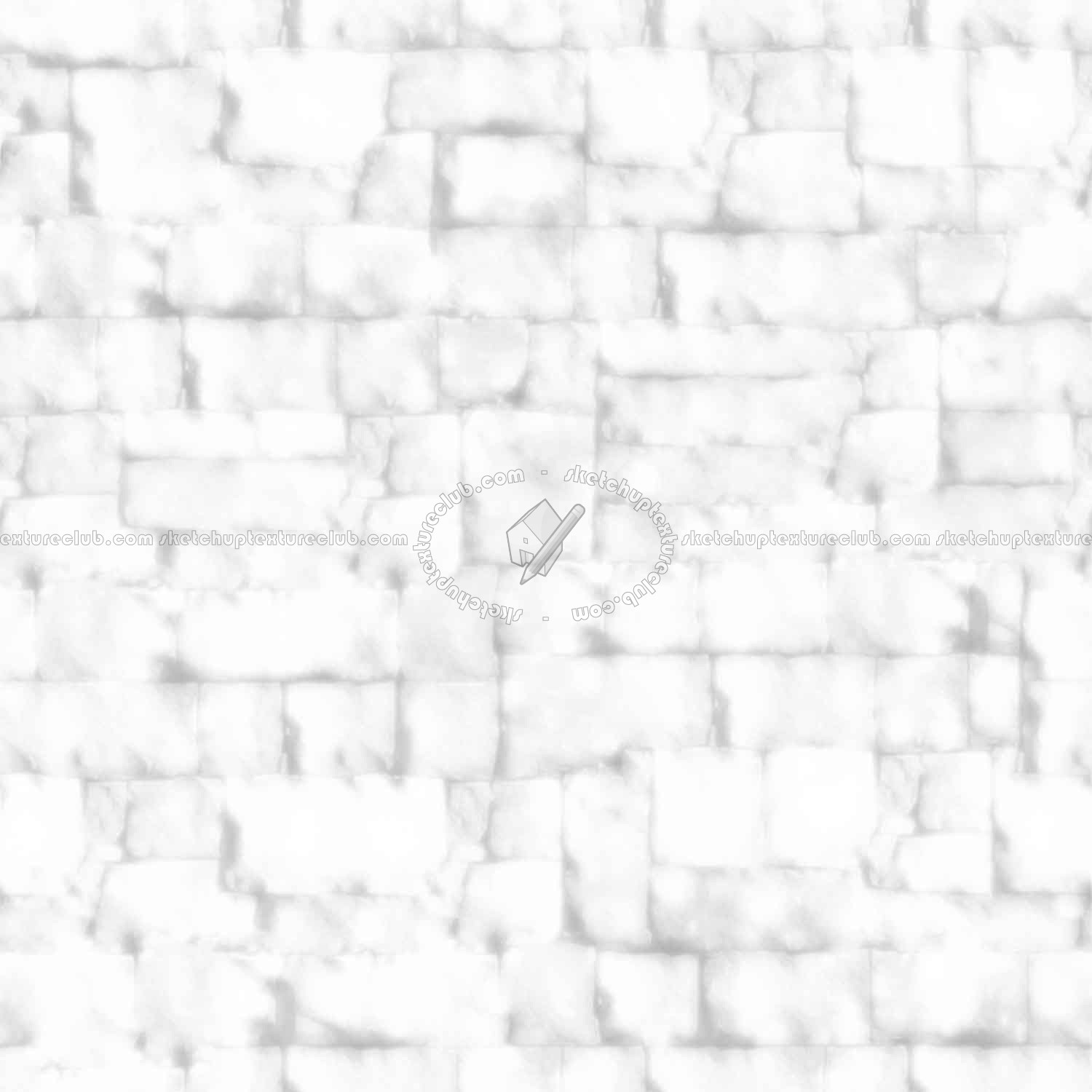 Textures   -   ARCHITECTURE   -   STONES WALLS   -   Stone blocks  - Wall stone with regular blocks texture seamless 08296 - Ambient occlusion