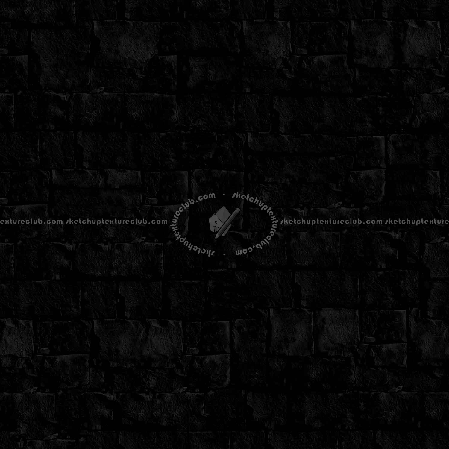 Textures   -   ARCHITECTURE   -   STONES WALLS   -   Stone blocks  - Wall stone with regular blocks texture seamless 08296 - Specular