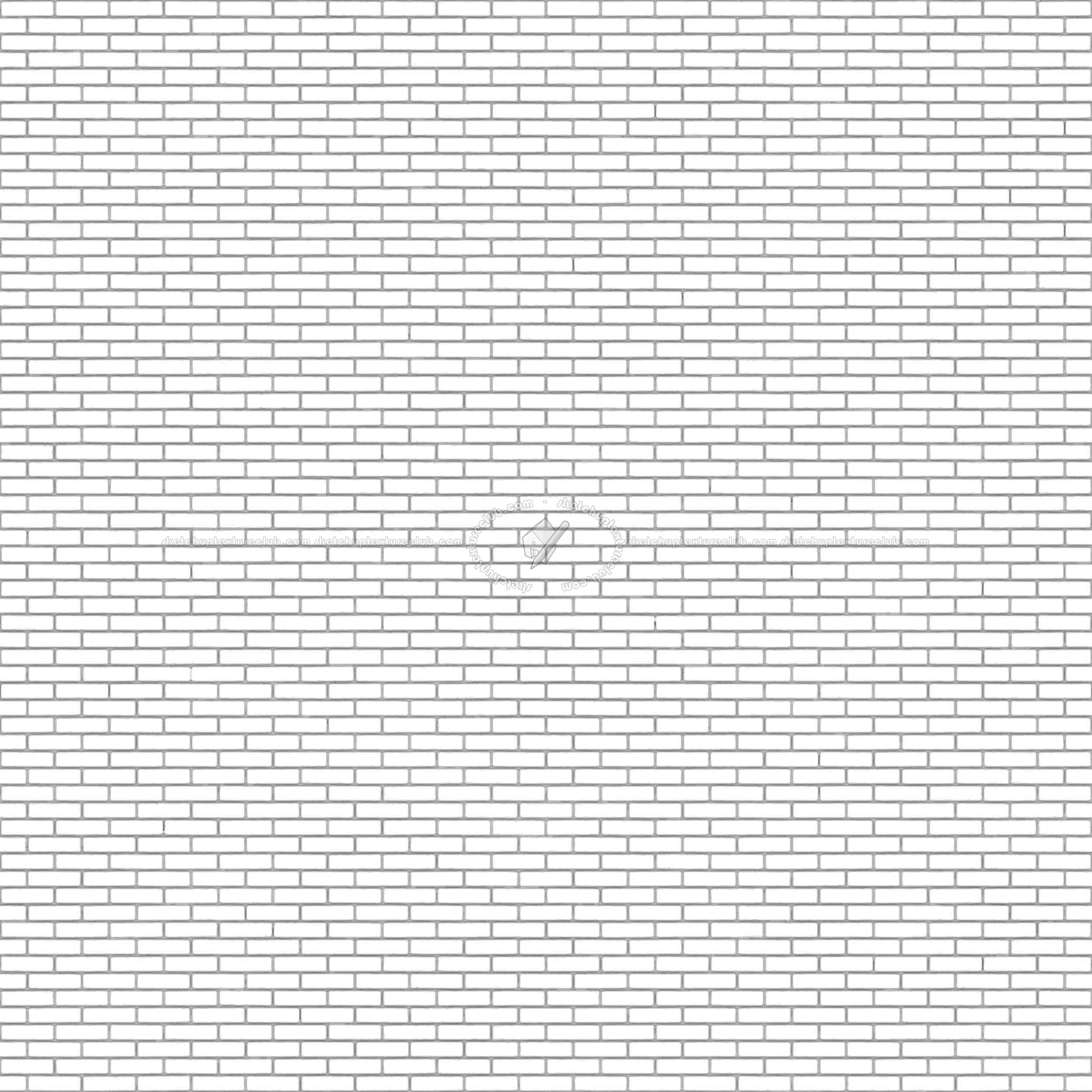 Textures   -   ARCHITECTURE   -   BRICKS   -   White Bricks  - White bricks texture seamless 00493 - Ambient occlusion