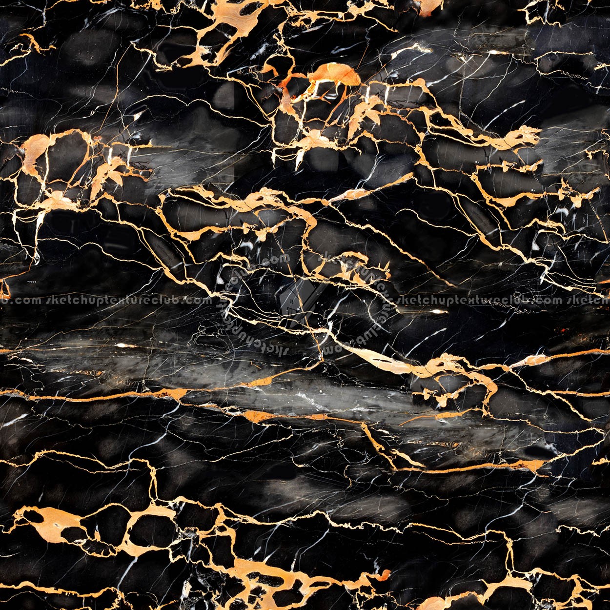 Textures   -   ARCHITECTURE   -   MARBLE SLABS   -   Black  - Black portoro gold Pbr texture seamless 22264 (seamless)