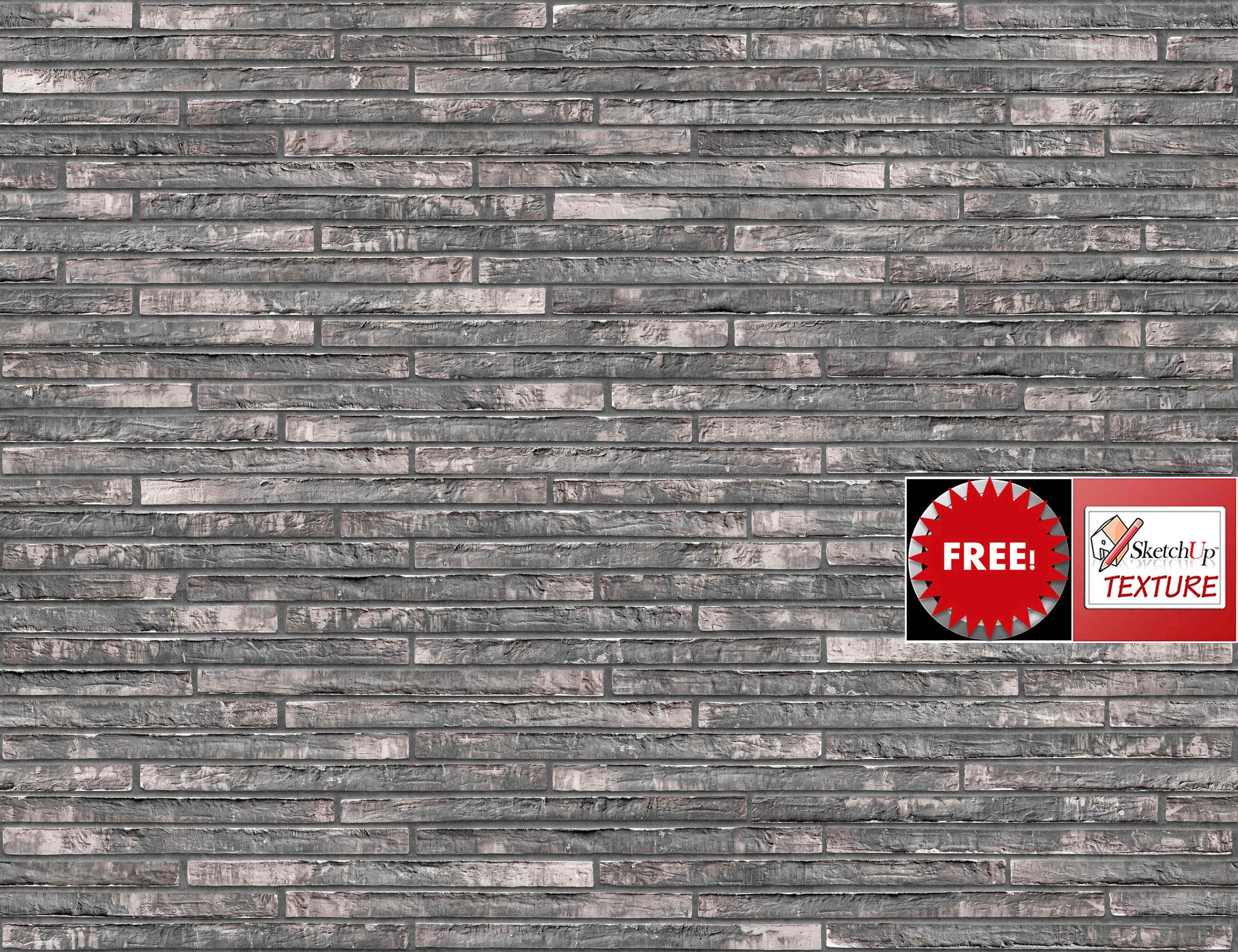 Textures   -   FREE PBR TEXTURES  - Clay bricks dark mortar PBR texture seamless 21911 (seamless)