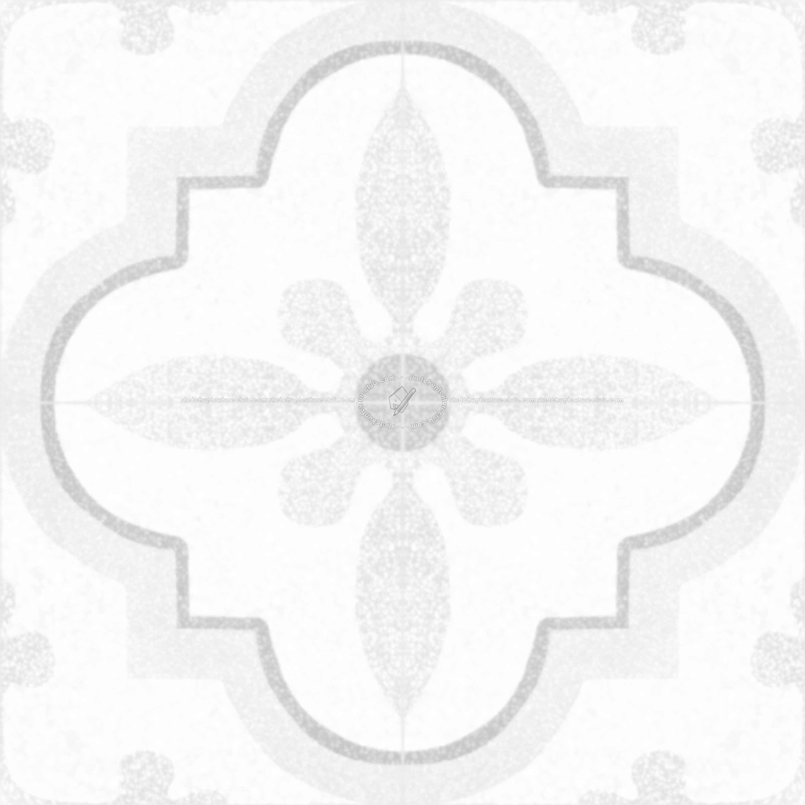 Textures   -   ARCHITECTURE   -   TILES INTERIOR   -   Terrazzo  - terrazzo cementine tiles pbr texture seamless 22100 - Ambient occlusion