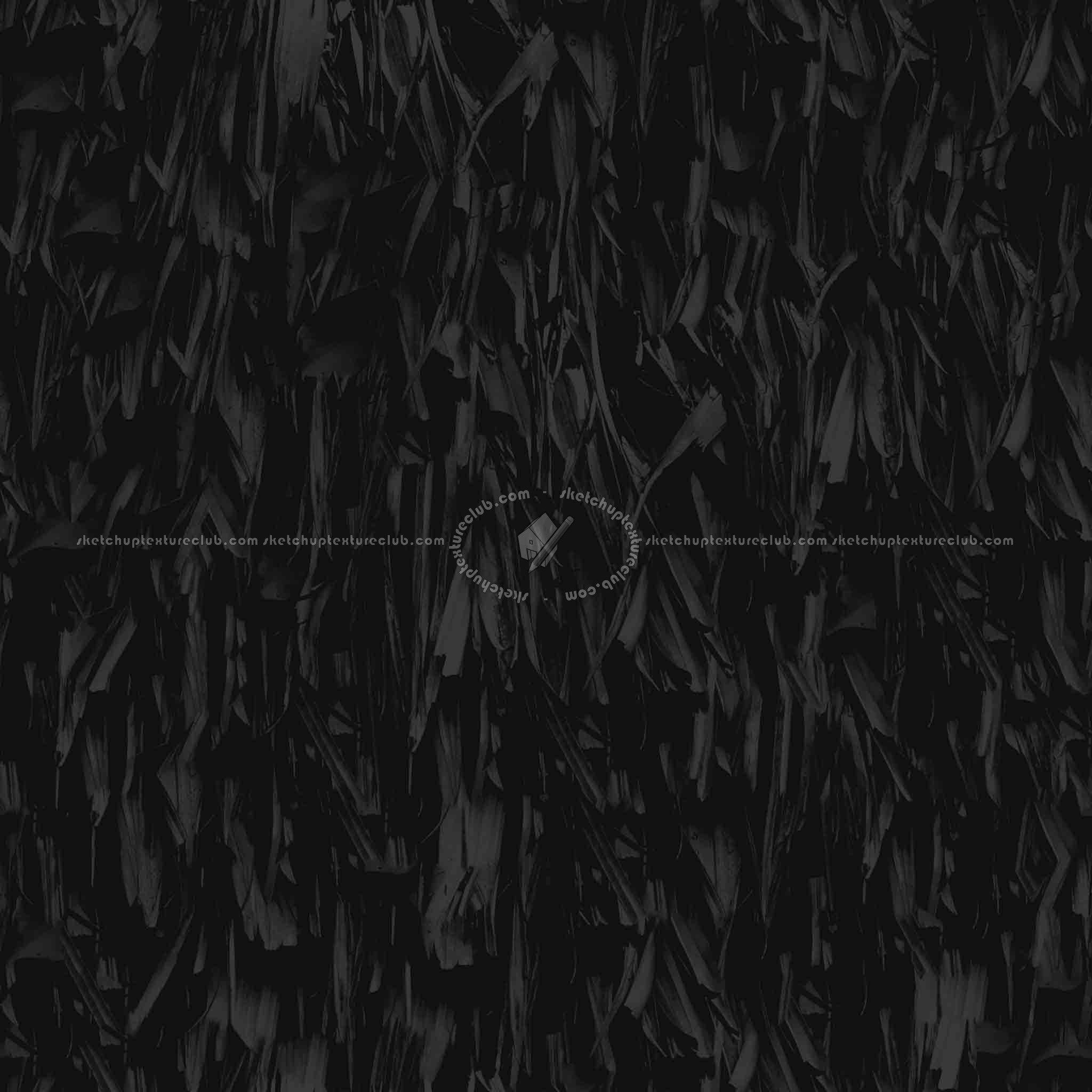 Textures   -   ARCHITECTURE   -   ROOFINGS   -   Thatched roofs  - Thatched roof texture seamless 04076 - Specular