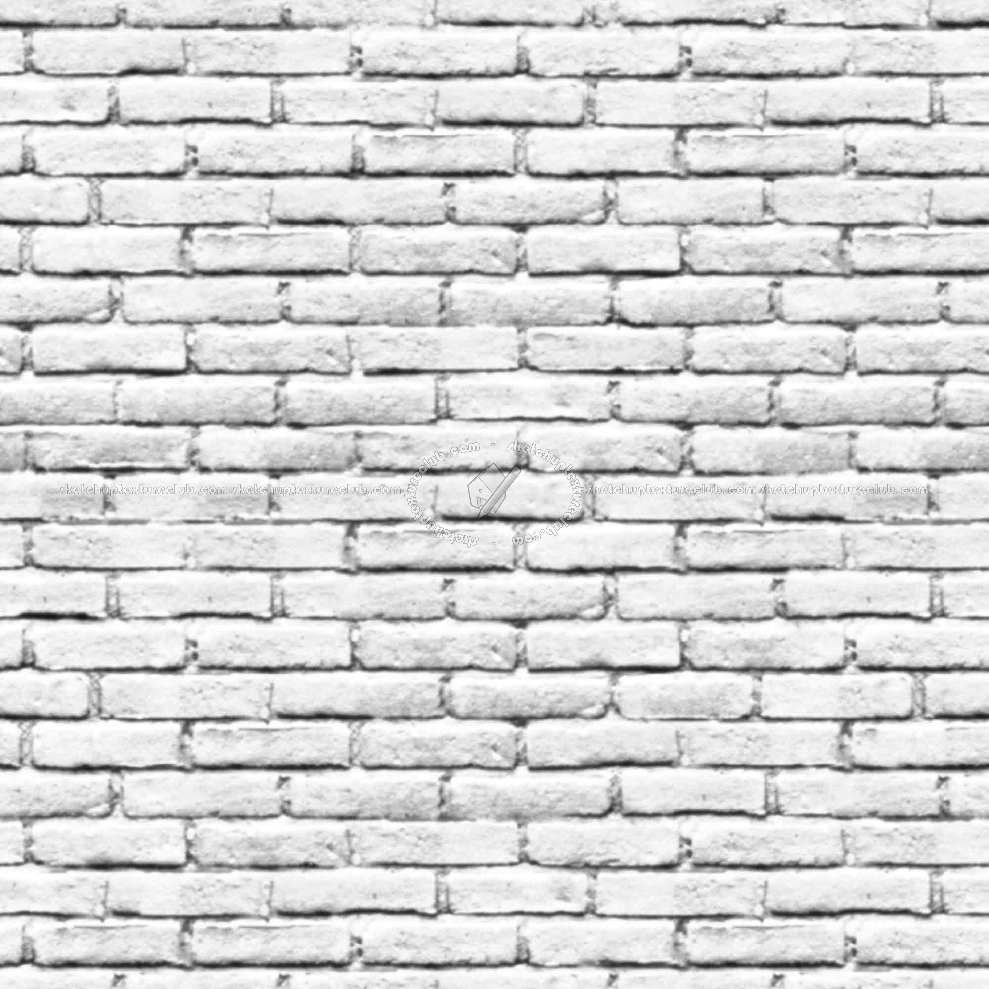 Textures   -   ARCHITECTURE   -   BRICKS   -   Colored Bricks   -   Rustic  - black painted brick wall PBR texture seamless 22023 - Ambient occlusion