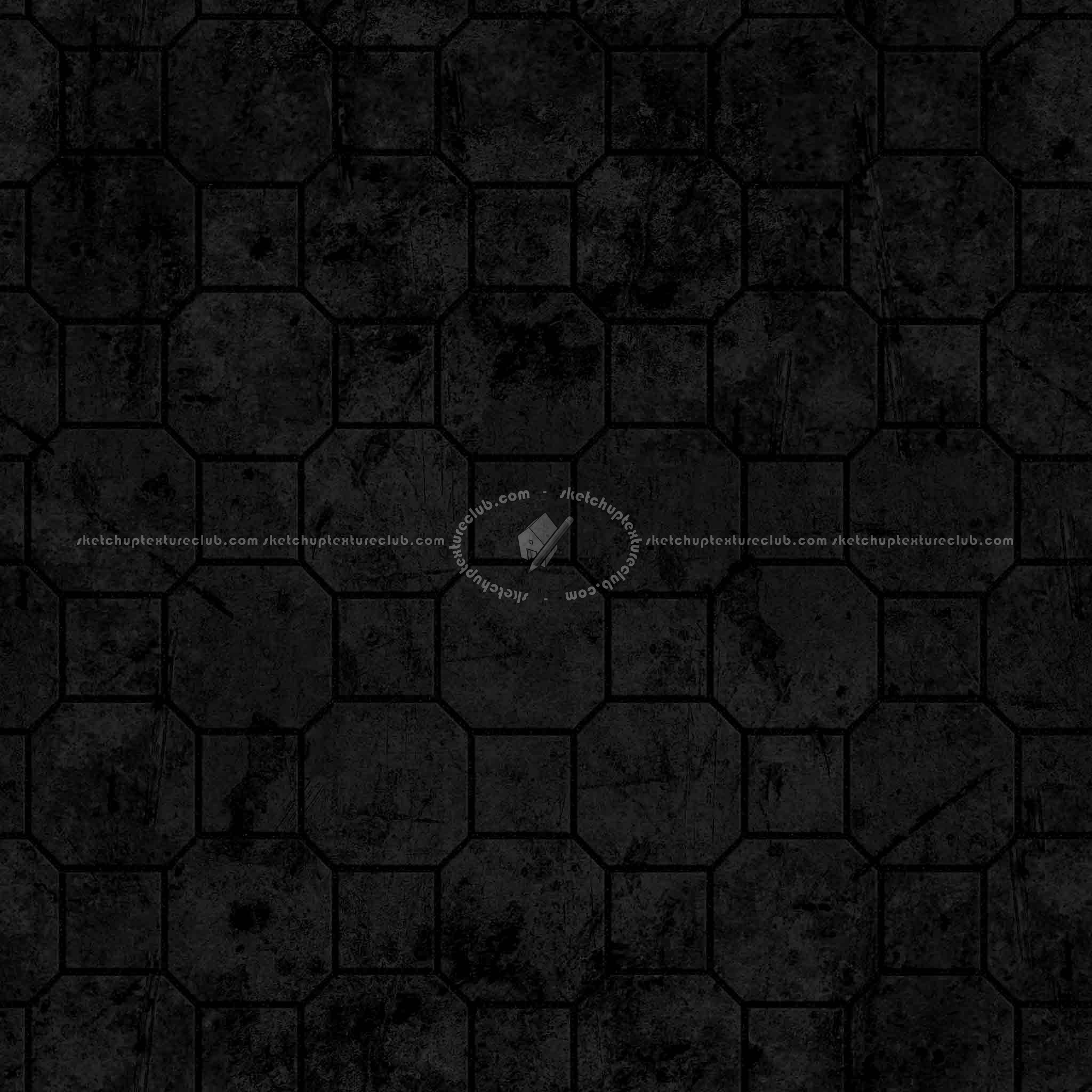 Textures   -   ARCHITECTURE   -   PAVING OUTDOOR   -   Concrete   -   Blocks damaged  - Concrete paving outdoor damaged texture seamless 05520 - Specular