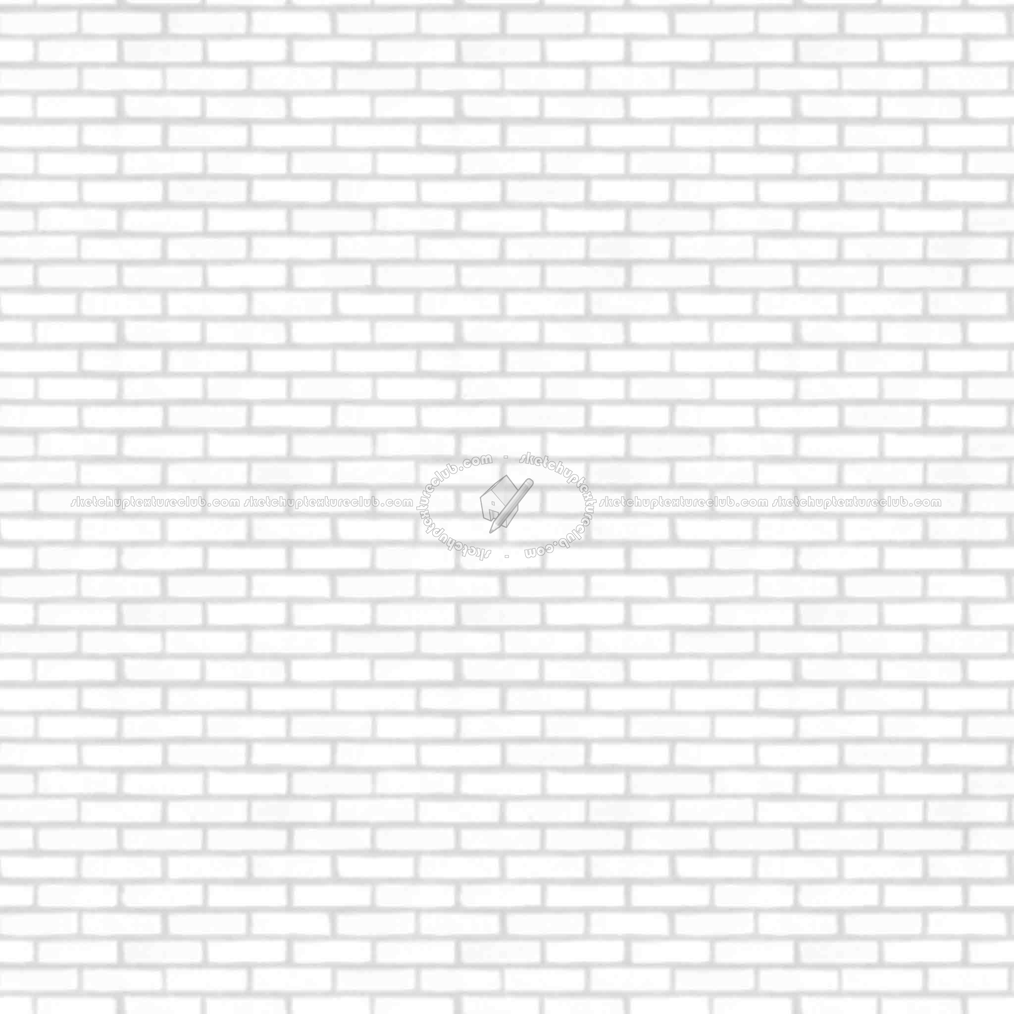 Textures   -   ARCHITECTURE   -   BRICKS   -   Facing Bricks   -   Rustic  - Rustic bricks texture seamless 00214 - Ambient occlusion