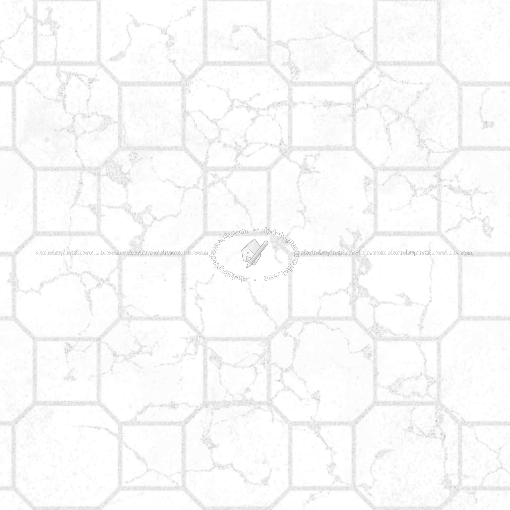 Textures   -   ARCHITECTURE   -   PAVING OUTDOOR   -   Concrete   -   Blocks damaged  - Concrete paving outdoor damaged texture seamless 05521 - Ambient occlusion