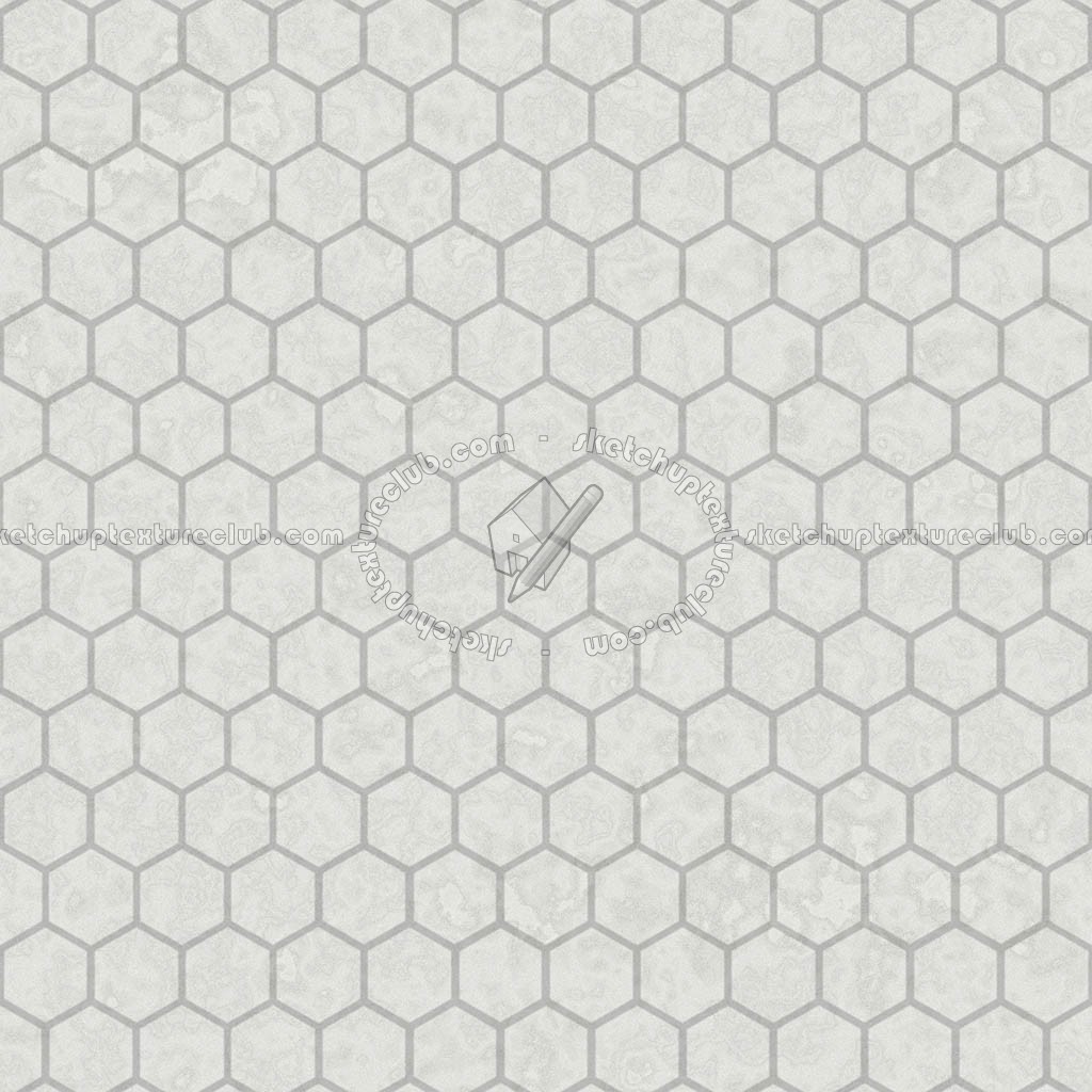Textures   -   ARCHITECTURE   -   TILES INTERIOR   -   Hexagonal mixed  - concrete hexagonal tile texture seamless 21399