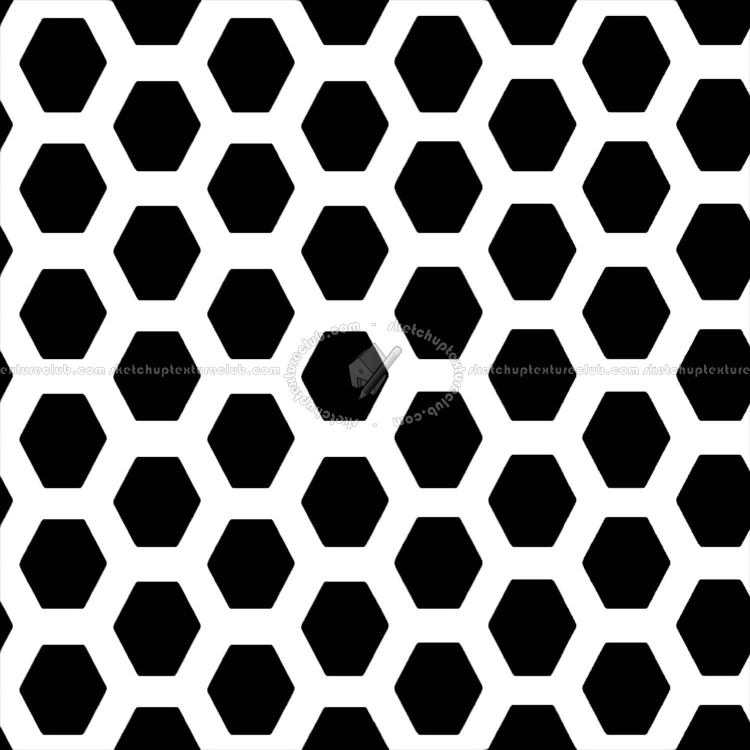 Textures   -   MATERIALS   -   METALS   -   Perforated  - Orange red perforated plate texture seamless 10515 - Mask