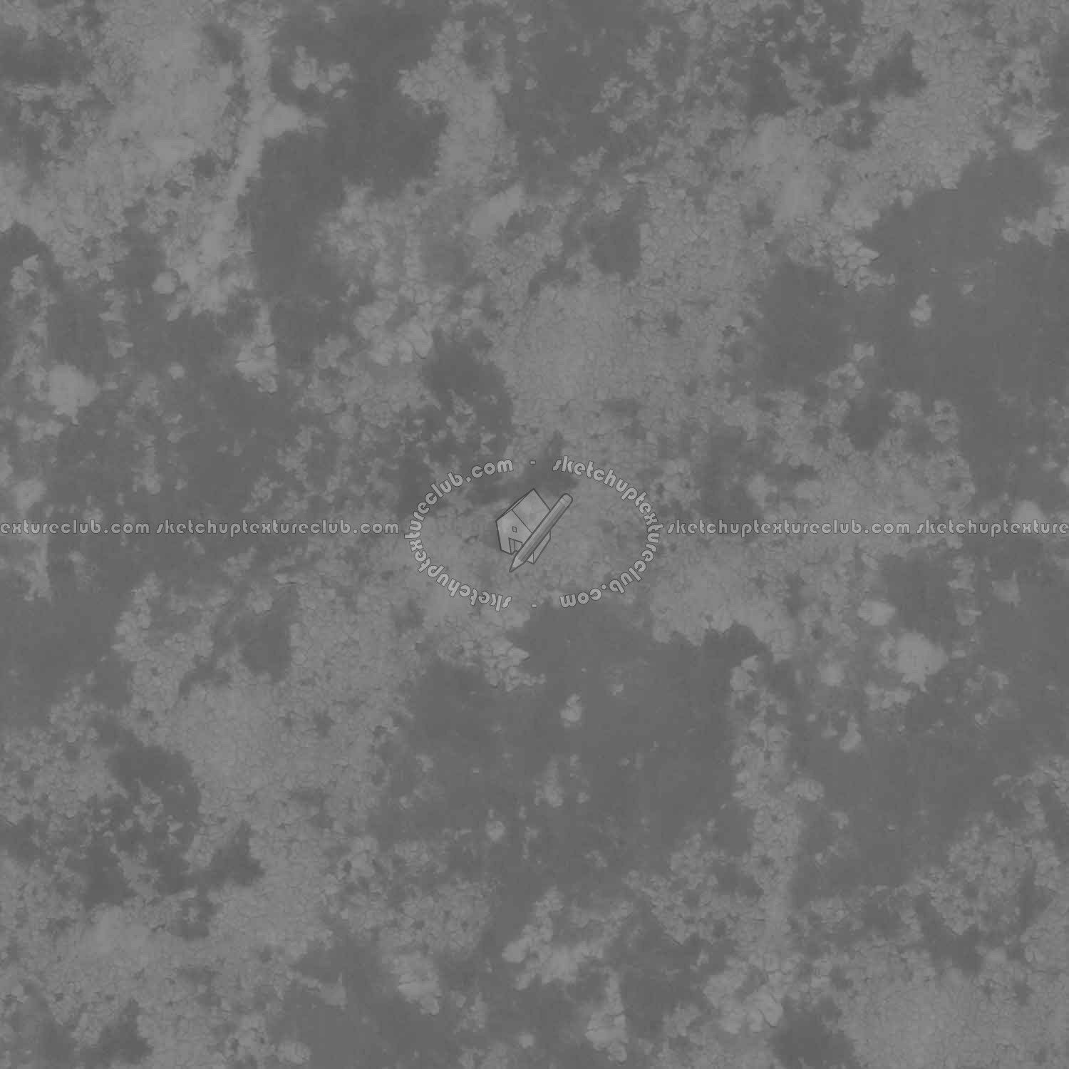 Textures   -   MATERIALS   -   METALS   -   Dirty rusty  - Painted dirty metal texture seamless 10081 - Displacement