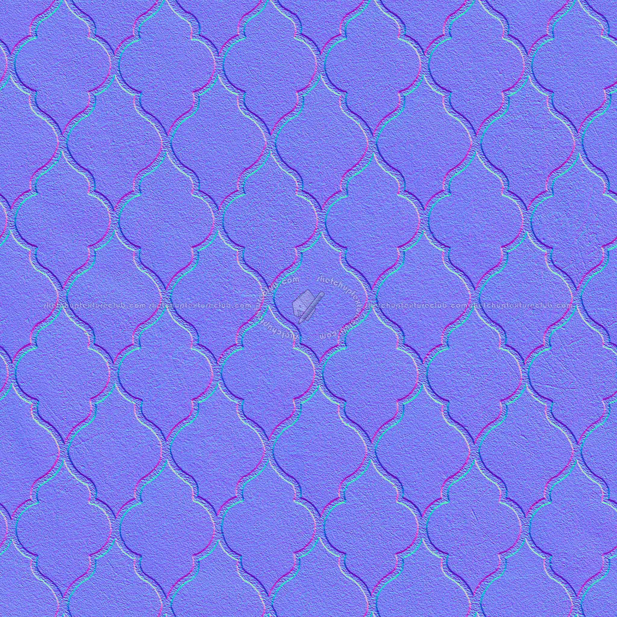 Textures   -   ARCHITECTURE   -   PAVING OUTDOOR   -   Concrete   -   Blocks mixed  - Paving concrete mixed size texture seamless 05604 - Normal