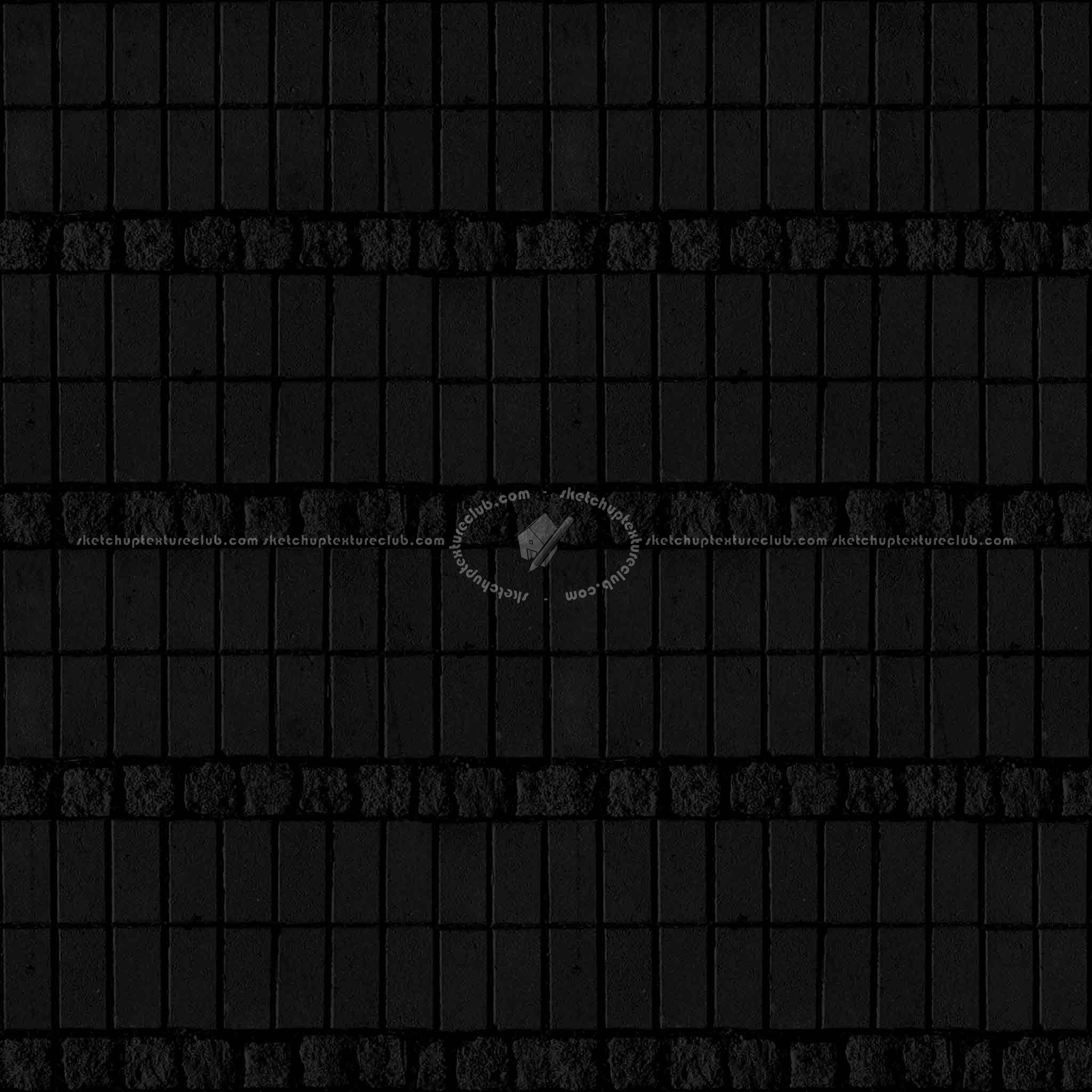 Textures   -   ARCHITECTURE   -   PAVING OUTDOOR   -   Concrete   -   Blocks regular  - Paving outdoor concrete regular block texture seamless 05668 - Specular