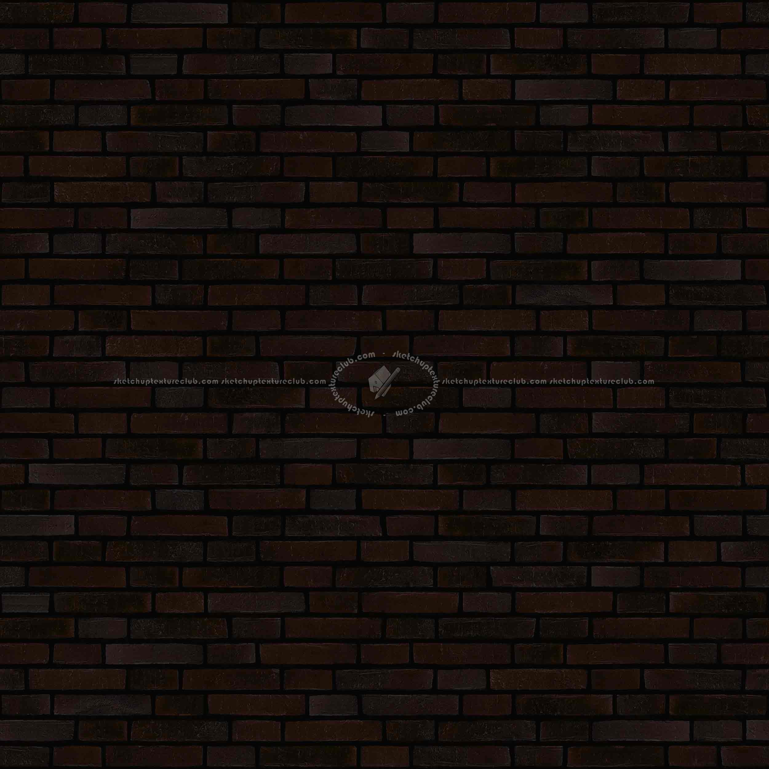 Textures   -   ARCHITECTURE   -   BRICKS   -   Facing Bricks   -   Rustic  - Rustic bricks texture seamless 00216 - Specular