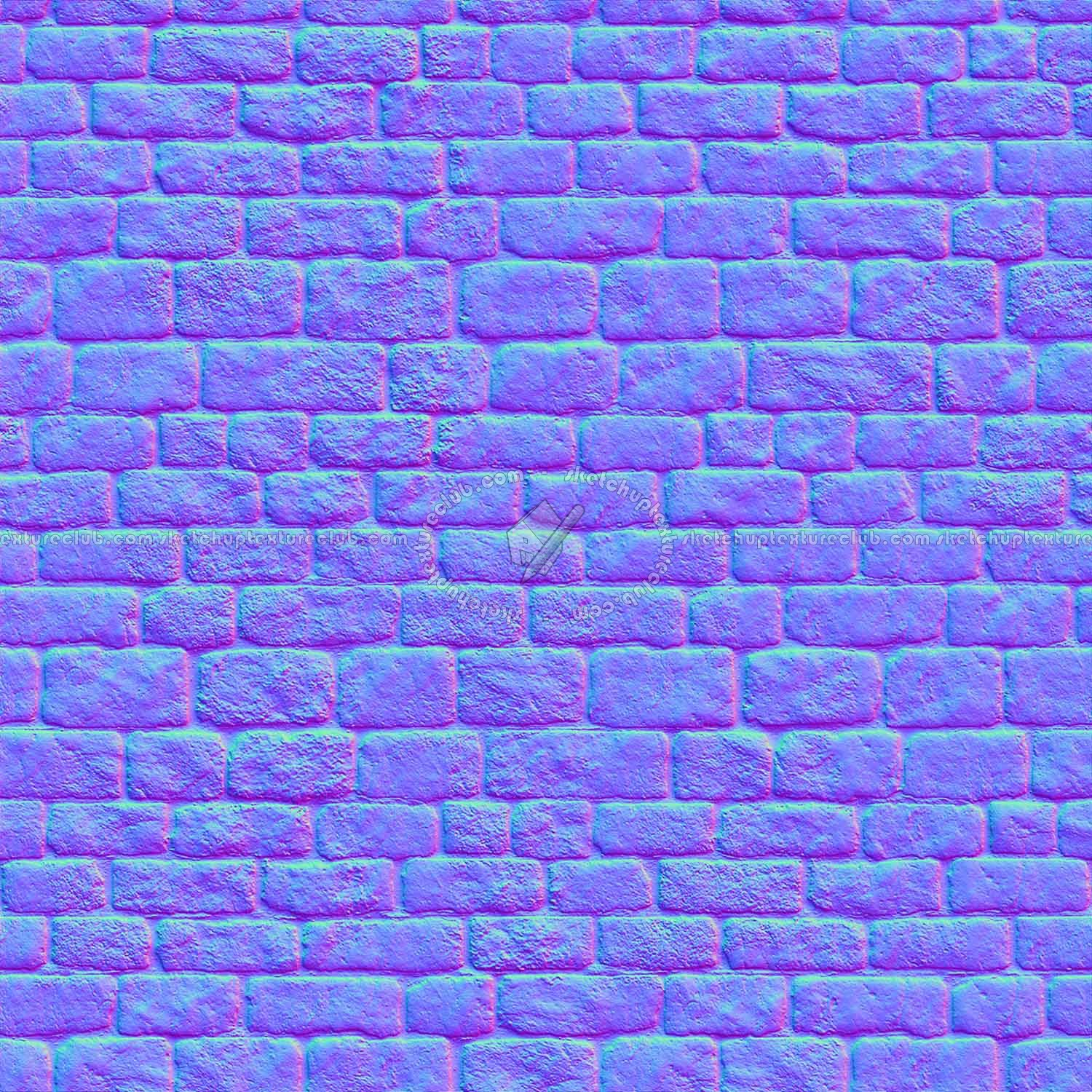Textures   -   ARCHITECTURE   -   STONES WALLS   -   Stone blocks  - Wall stone with regular blocks texture seamless 08335 - Normal