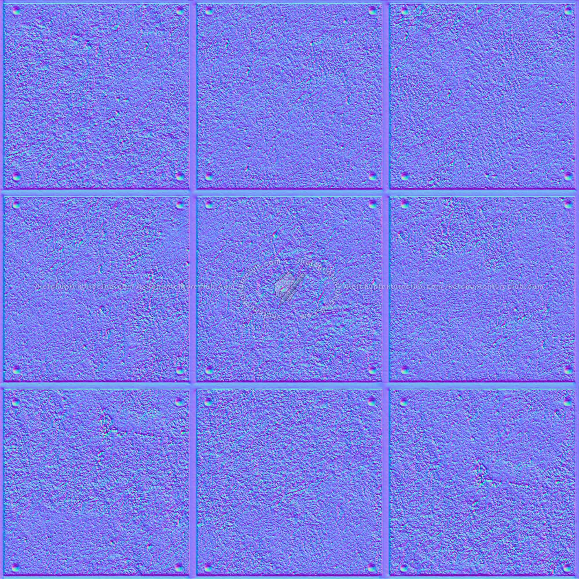 Textures   -   ARCHITECTURE   -   CONCRETE   -   Plates   -   Dirty  - Concrete dirt plates wall texture seamless 01768 - Normal