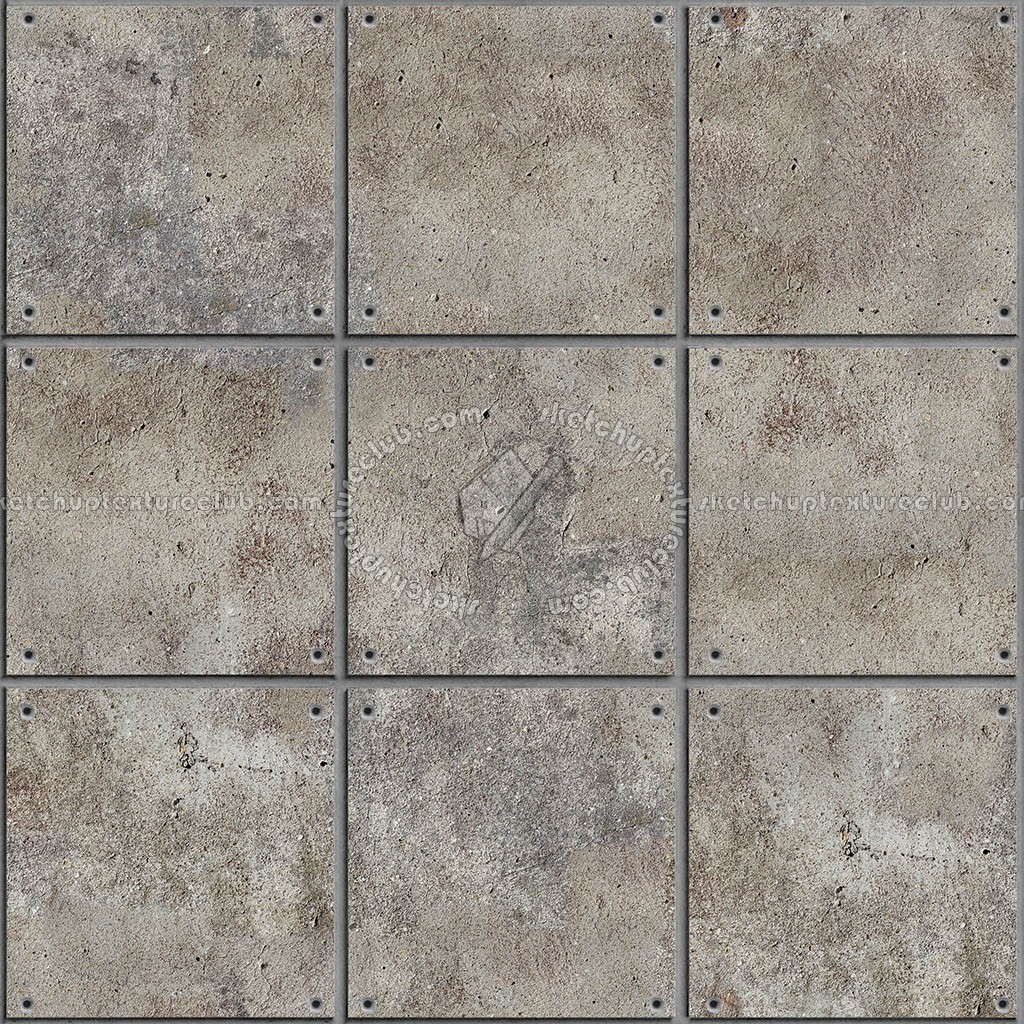 Concrete dirt plates wall texture seamless 01768