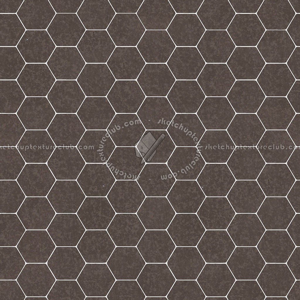 Textures   -   ARCHITECTURE   -   TILES INTERIOR   -   Hexagonal mixed  - hexagonal brown marble tile texture seamless 21411