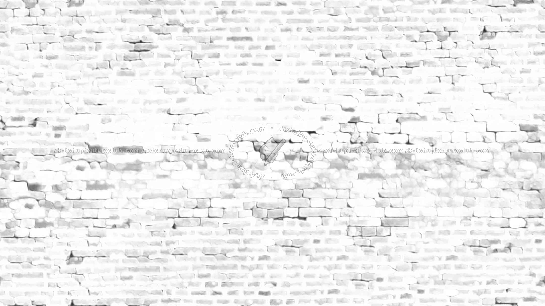 Textures   -   ARCHITECTURE   -   BRICKS   -   Damaged bricks  - Old damaged bricks texture seamless 18107 - Ambient occlusion