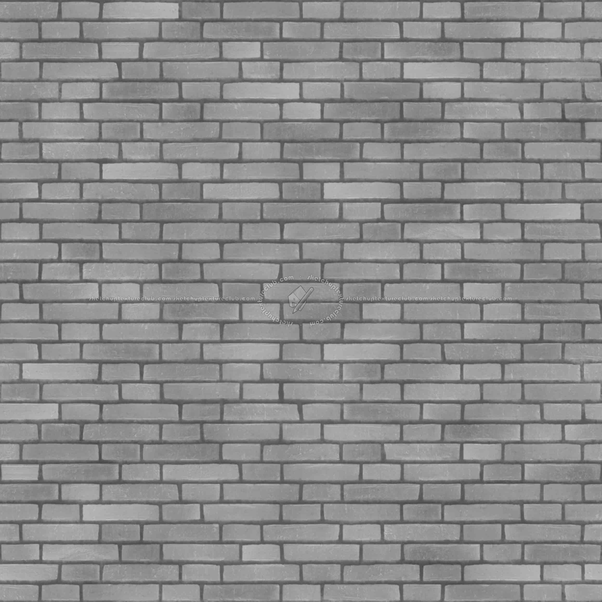 Textures   -   ARCHITECTURE   -   BRICKS   -   Facing Bricks   -   Rustic  - Rustic bricks texture seamless 00217 - Displacement