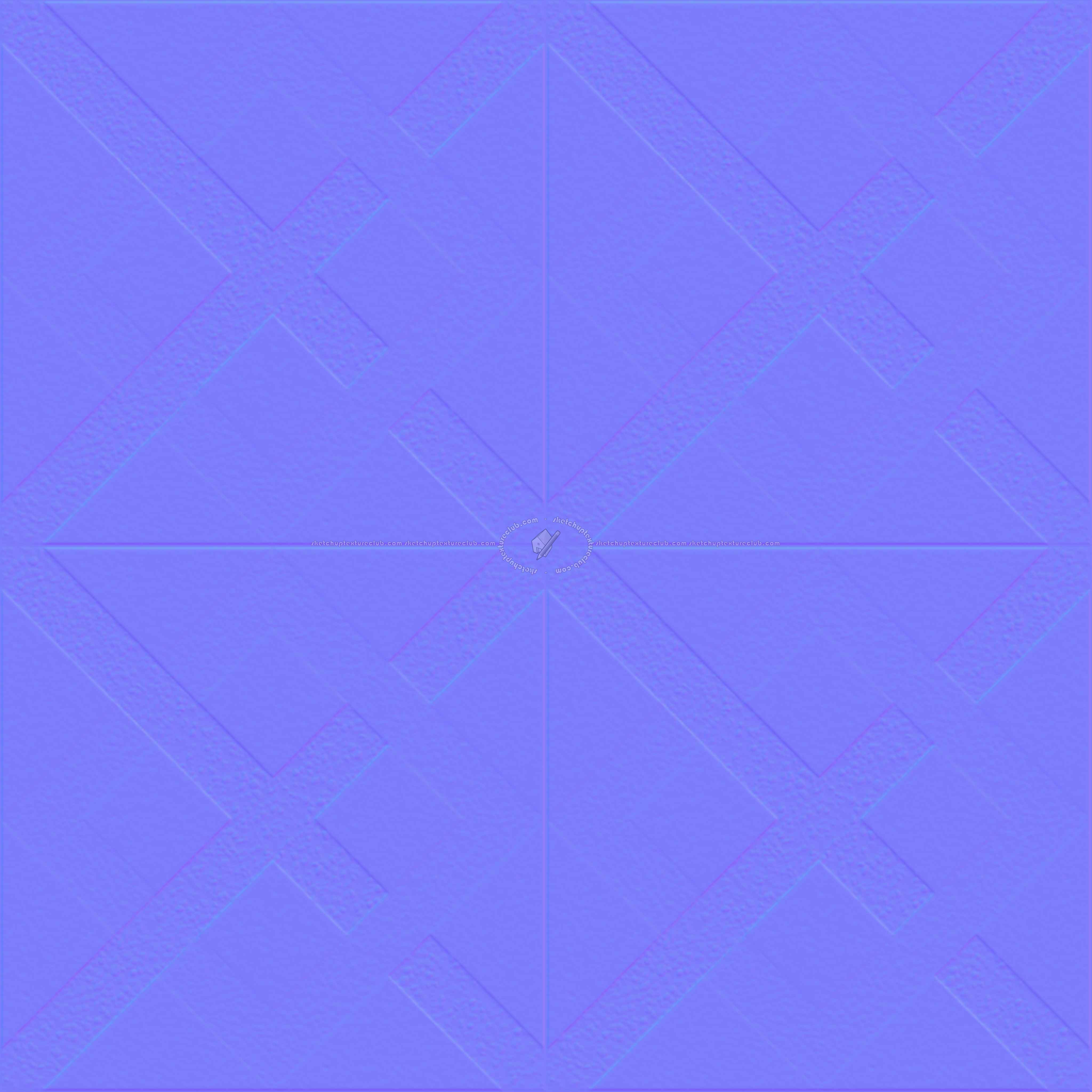 Textures - ARCHITECTURE - TILES INTERIOR - Terrazzo - terrazzo floor cementine style pbr texture seamless 22165 - Normal