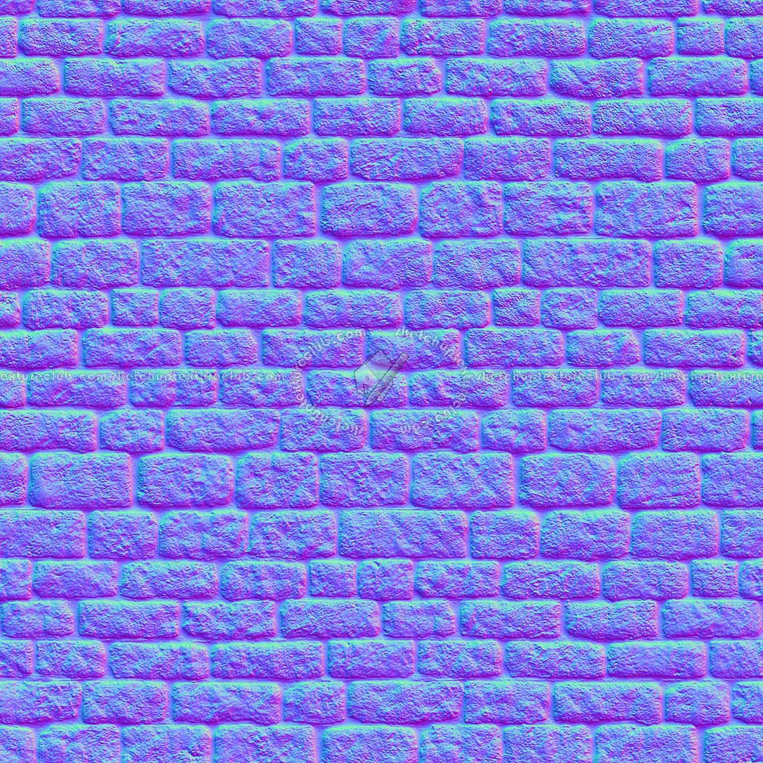 Textures   -   ARCHITECTURE   -   STONES WALLS   -   Stone blocks  - Wall stone with regular blocks texture seamless 08336 - Normal