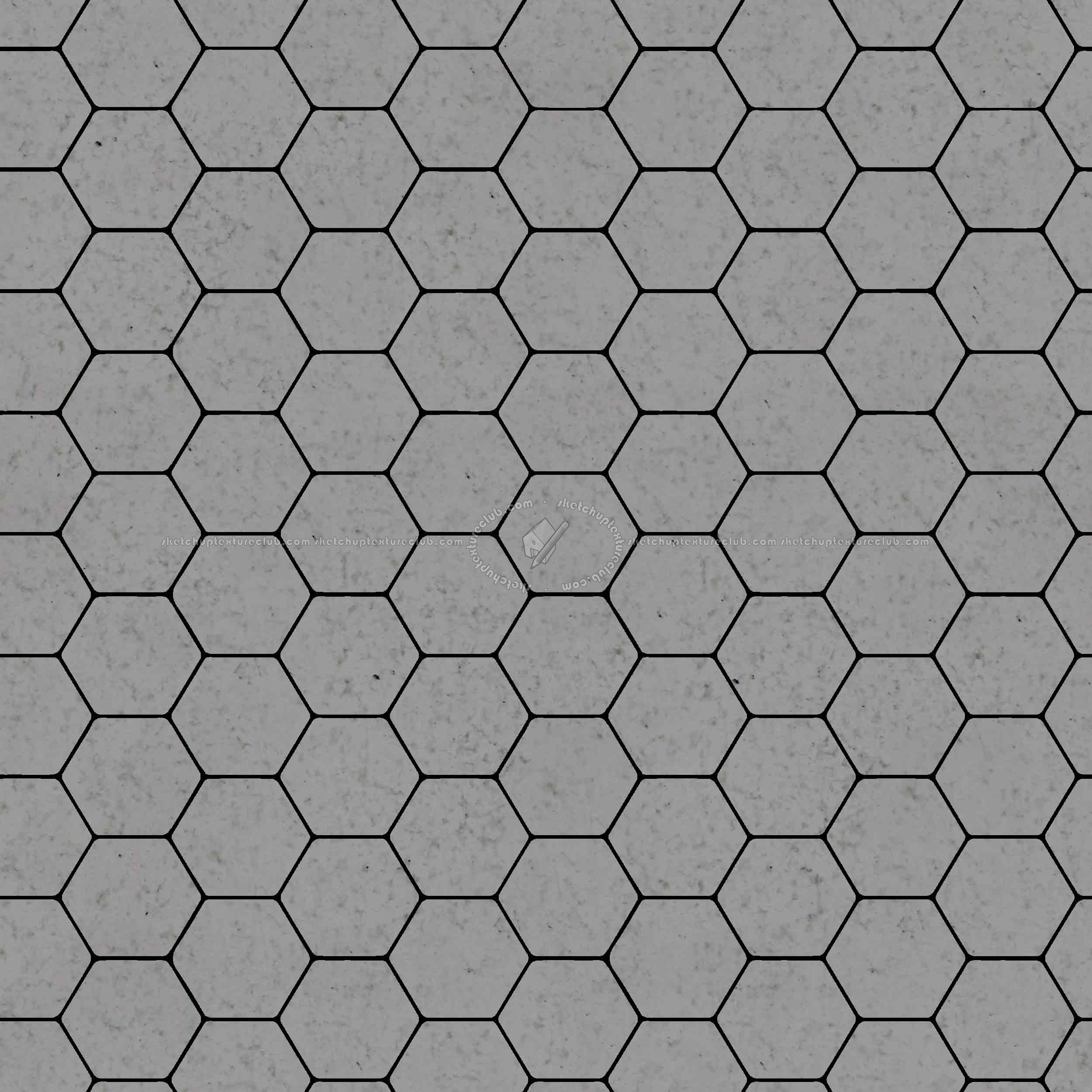 Textures   -   ARCHITECTURE   -   TILES INTERIOR   -   Hexagonal mixed  - hexagonal green marble tile texture seamless 21413 - Specular