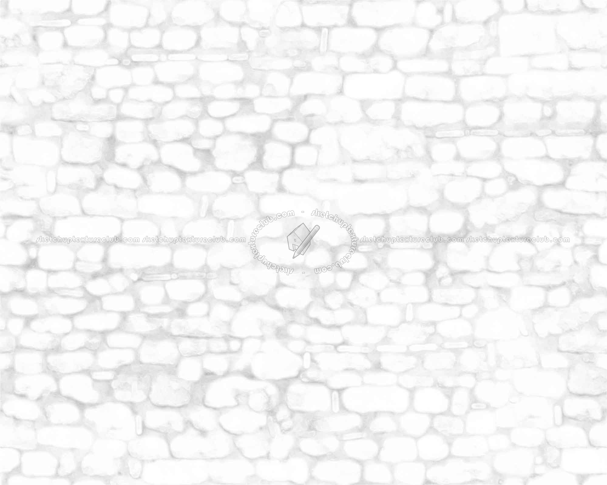 Textures   -   ARCHITECTURE   -   STONES WALLS   -   Damaged walls  - Damaged wall stone texture seamless 08280 - Ambient occlusion