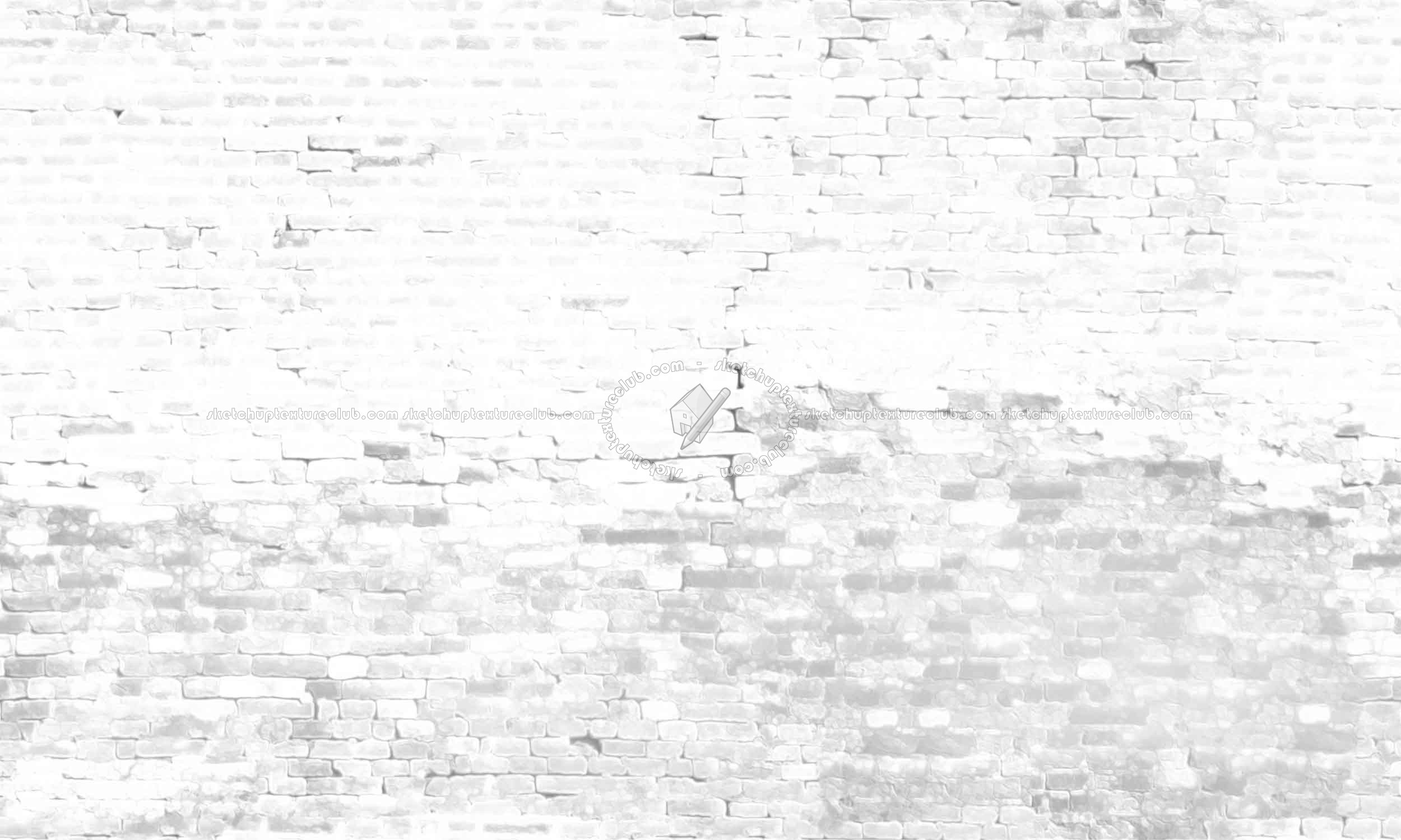 Textures   -   ARCHITECTURE   -   BRICKS   -   Damaged bricks  - Old damaged bricks texture seamless 18109 - Ambient occlusion