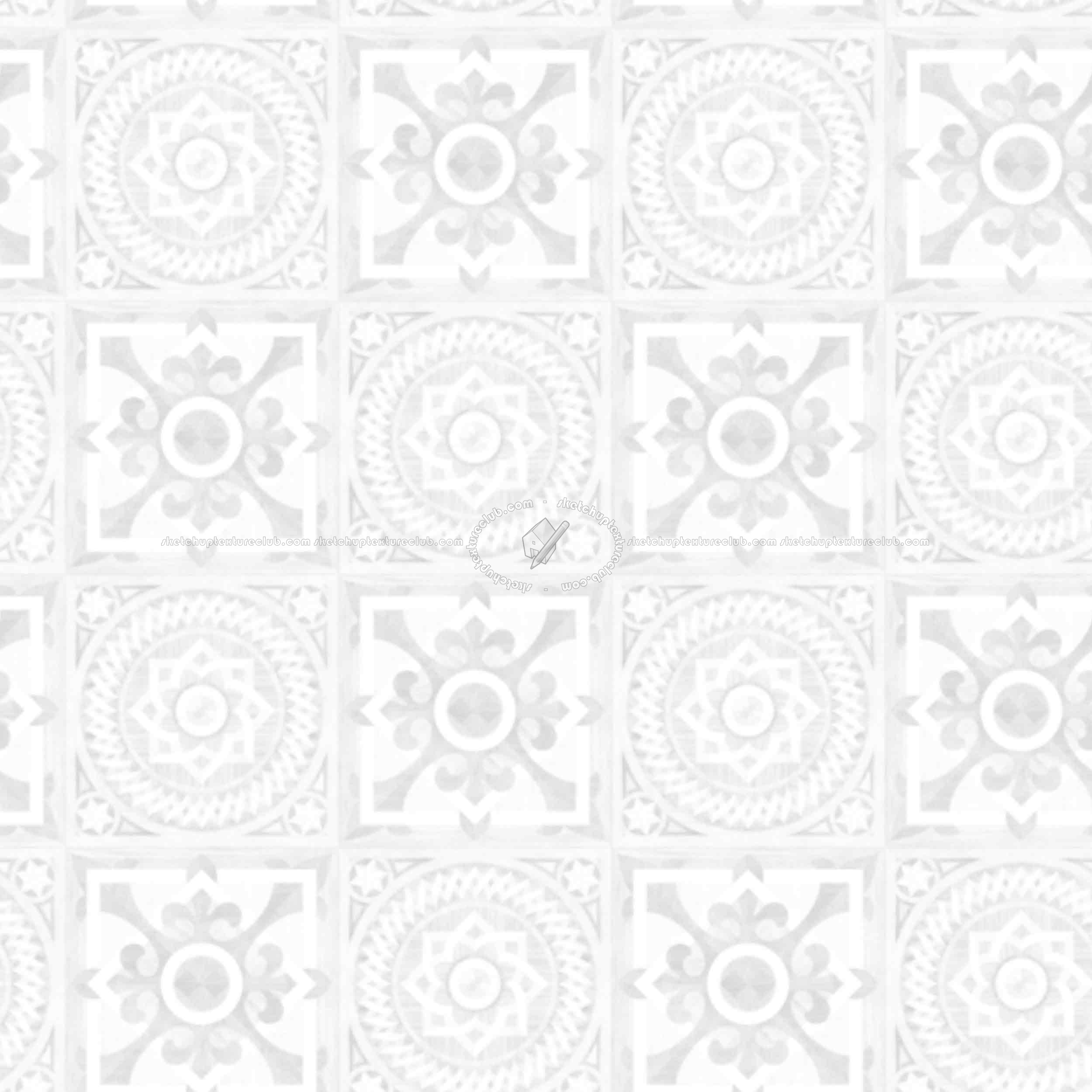 Textures   -   ARCHITECTURE   -   WOOD FLOORS   -   Geometric pattern  - Parquet geometric pattern texture seamless 04767 - Ambient occlusion
