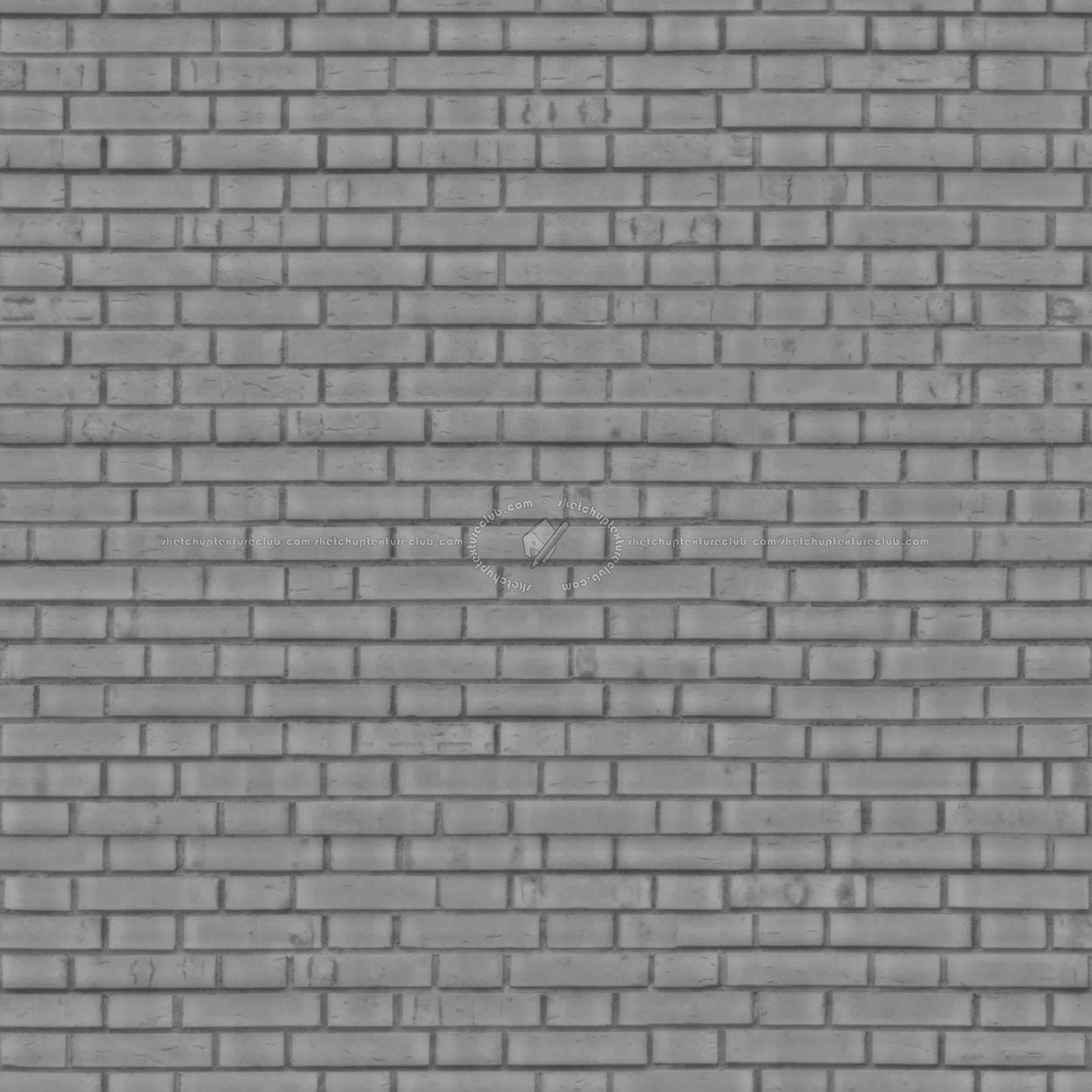 Textures   -   ARCHITECTURE   -   BRICKS   -   Facing Bricks   -   Rustic  - Rustic bricks texture seamless 00219 - Displacement