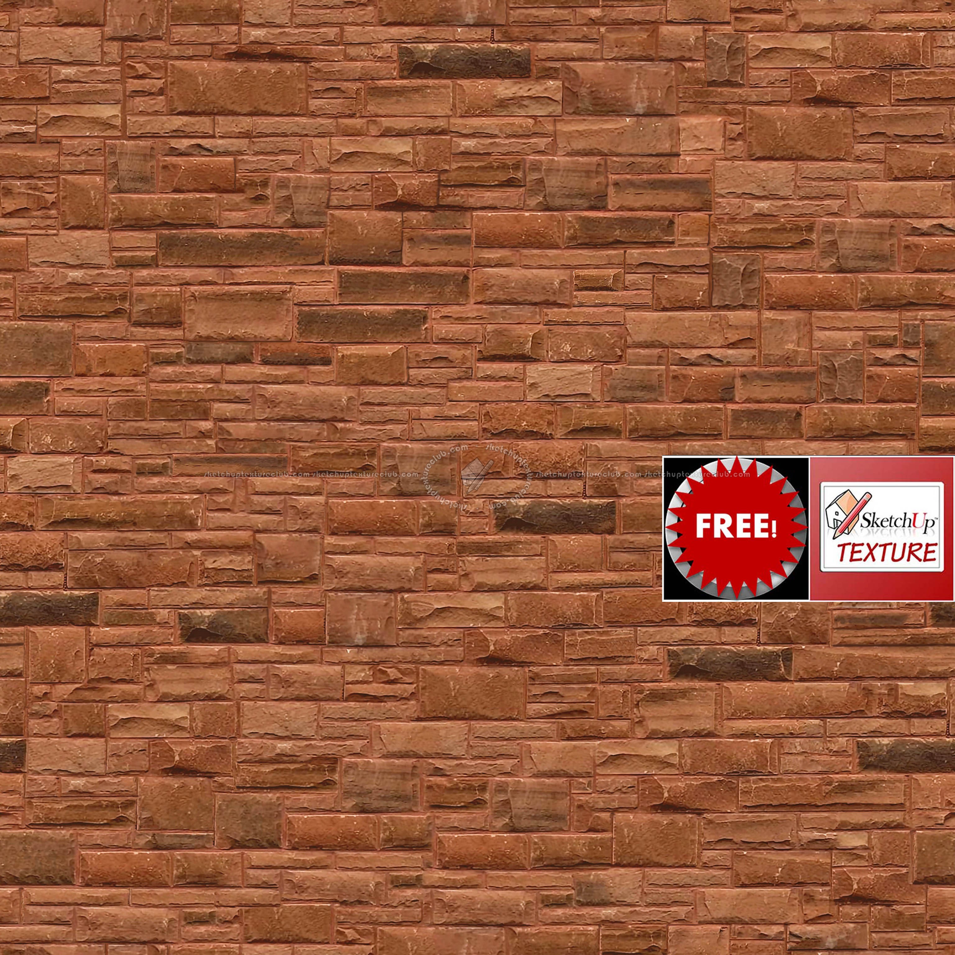 Textures   -   FREE PBR TEXTURES  - stone wall cladding PBR texture seamless DEMO 22063