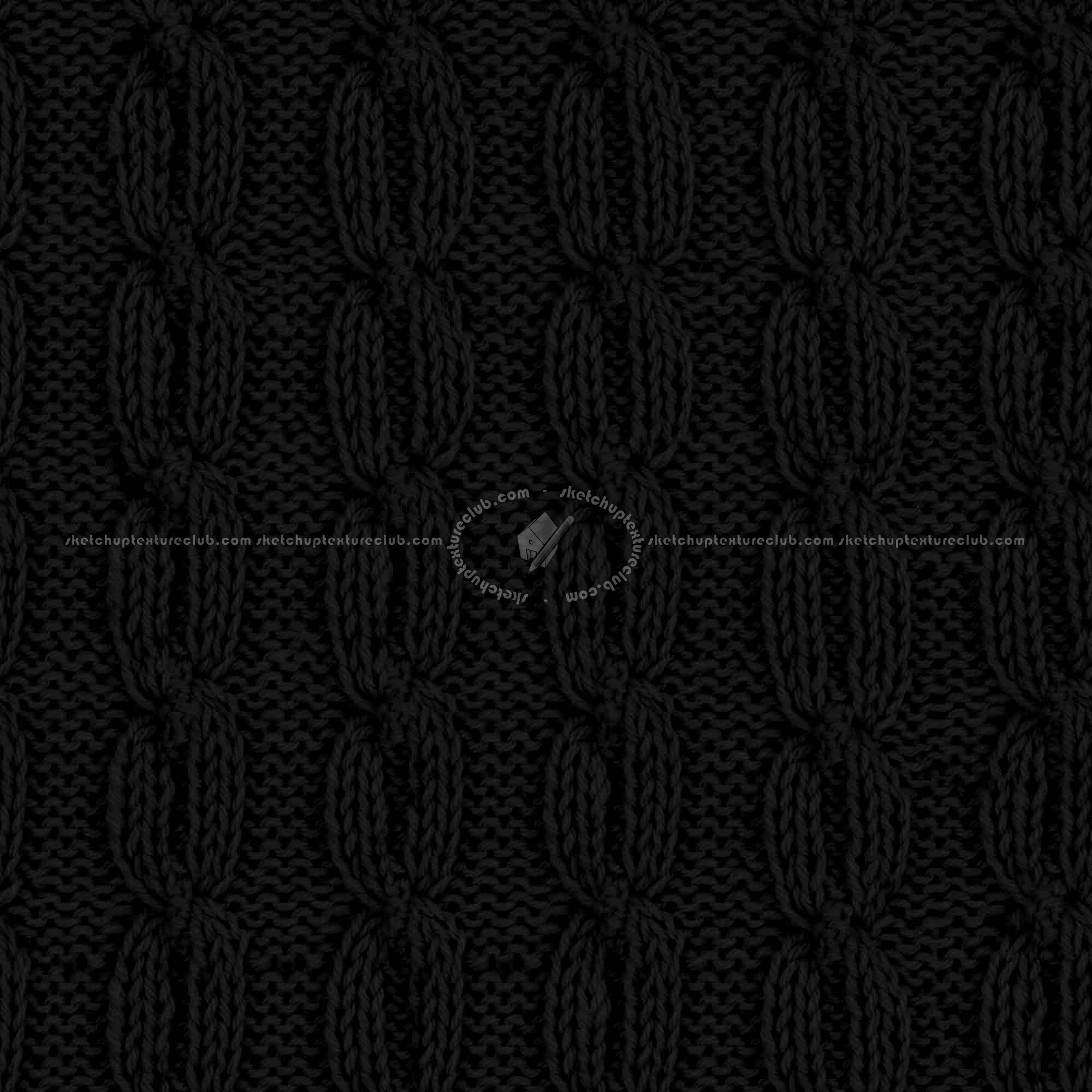 Textures   -   MATERIALS   -   FABRICS   -   Jersey  - Wool knitted texture seamless 19475 - Specular