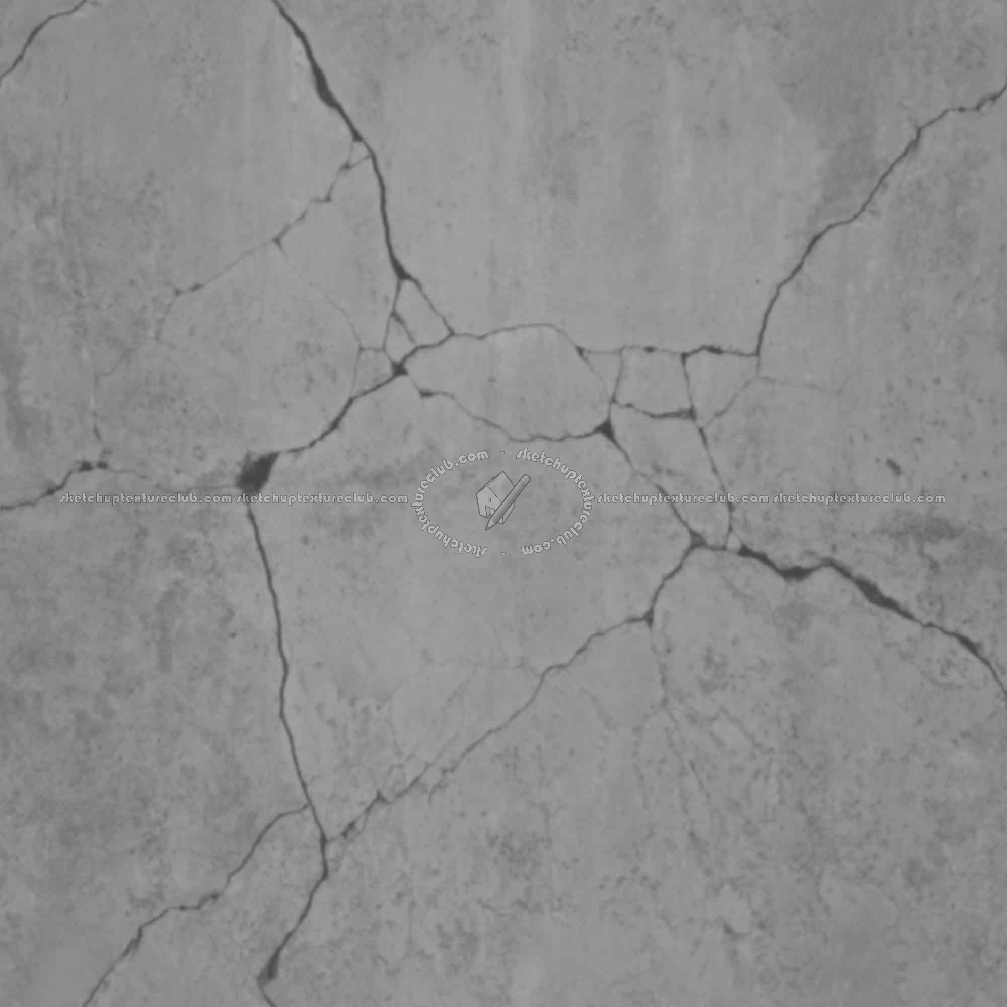 Textures   -   ARCHITECTURE   -   CONCRETE   -   Bare   -   Damaged walls  - Concrete bare damaged texture seamless 01406 - Displacement