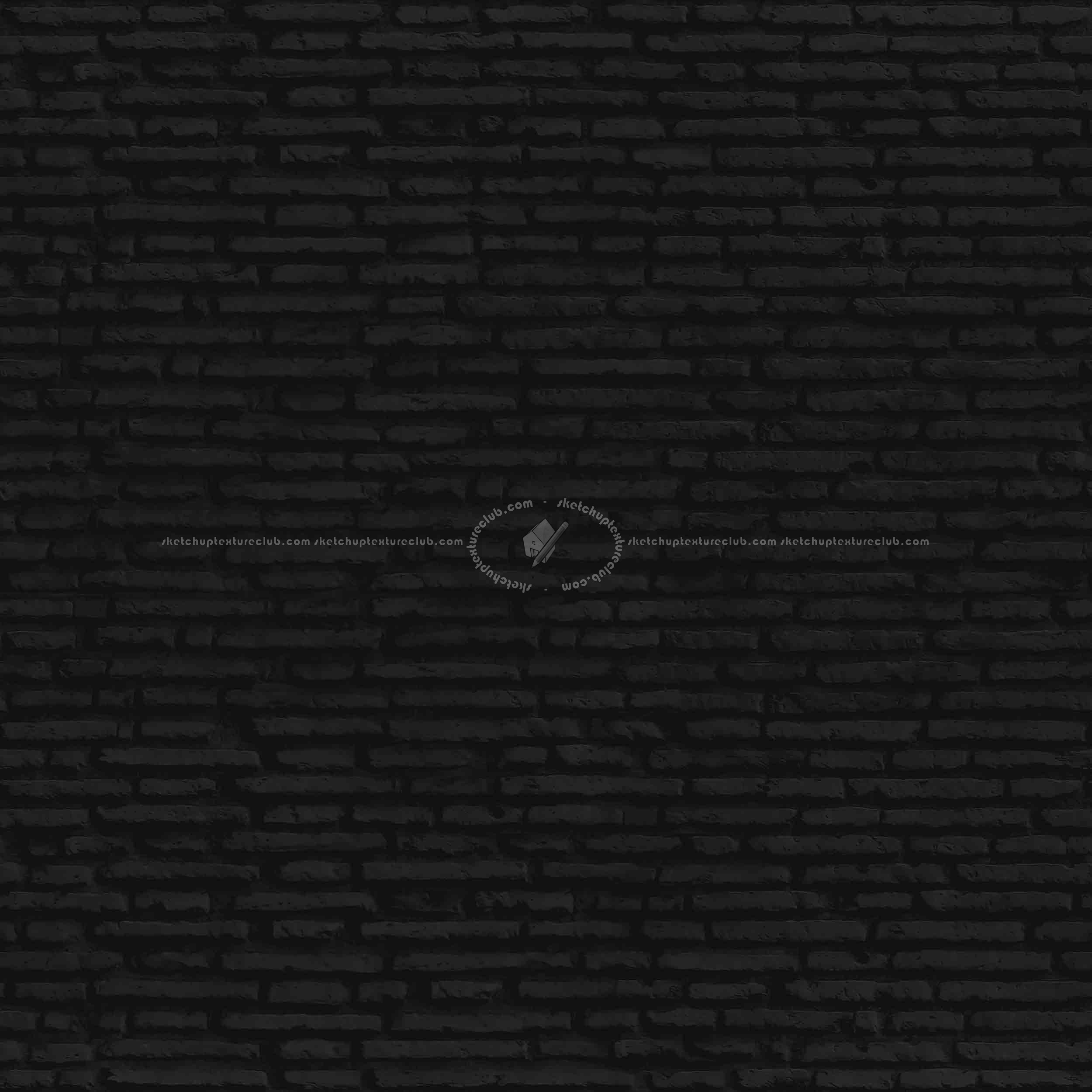 Textures   -   ARCHITECTURE   -   BRICKS   -   Old bricks  - Old bricks texture seamless 00381 - Specular