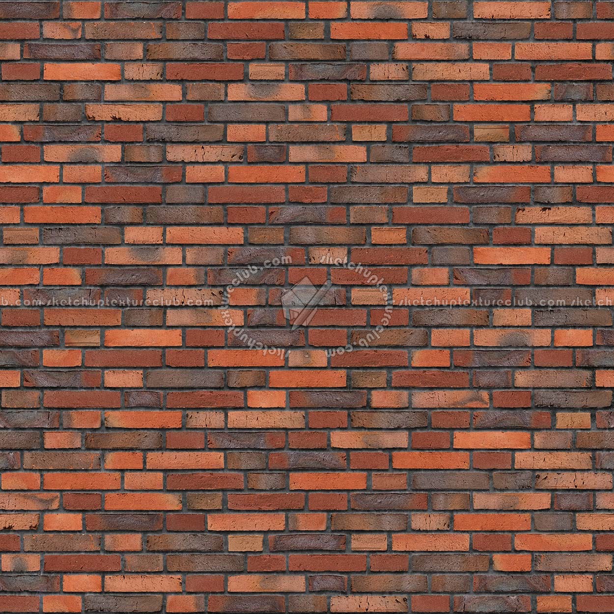 Rustic bricks texture seamless 00220