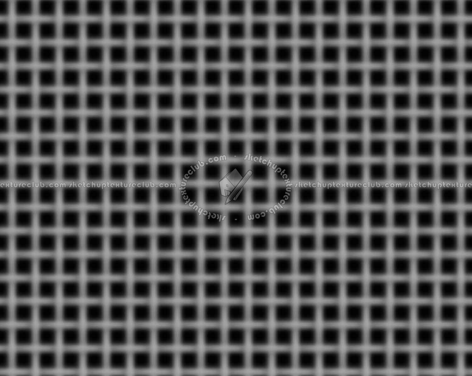 Textures   -   MATERIALS   -   METALS   -   Perforated  - Brushed brass perforated metal texture seamless 10519 - Displacement