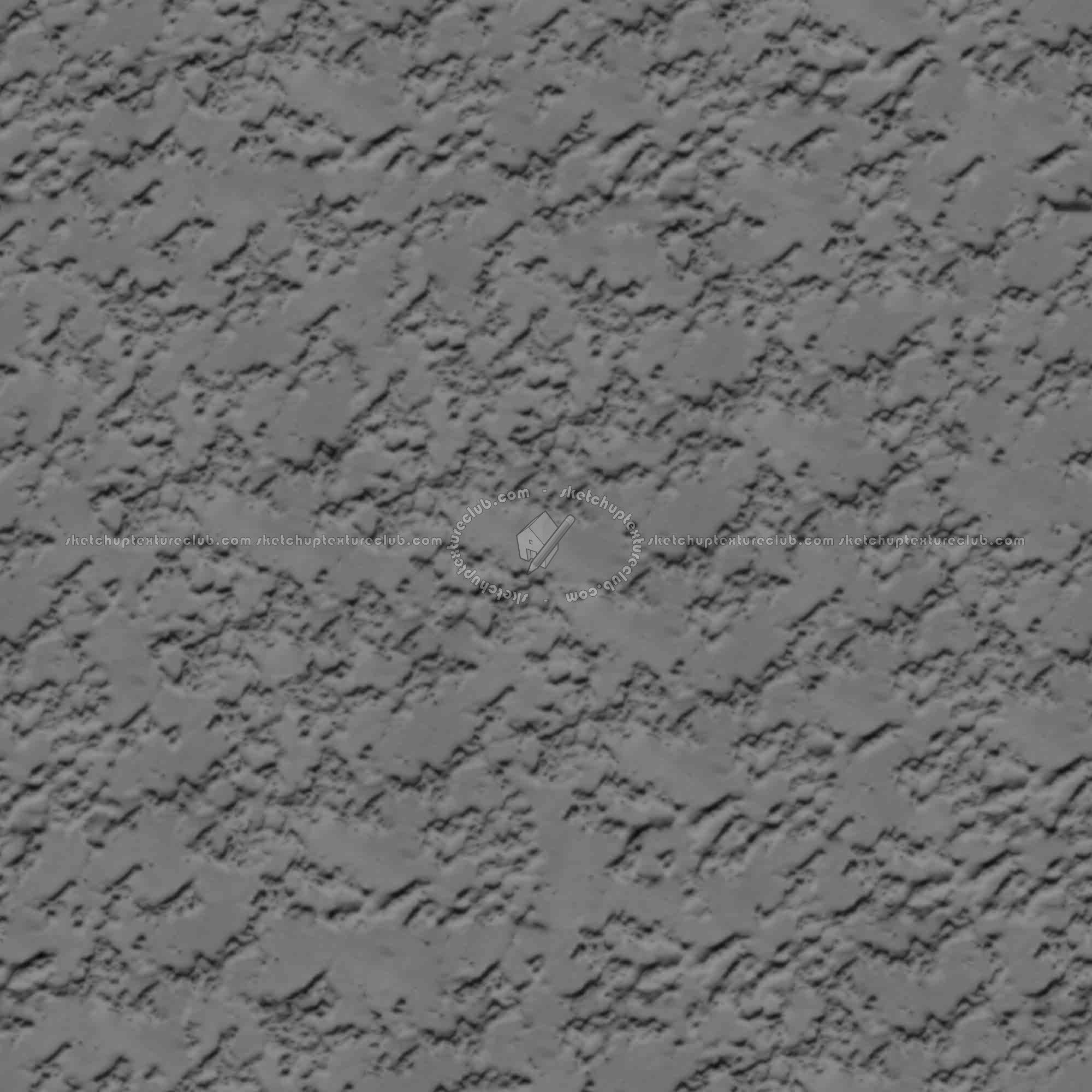 Textures   -   ARCHITECTURE   -   PLASTER   -   Clean plaster  - Clean plaster texture seamless 06827 - Displacement