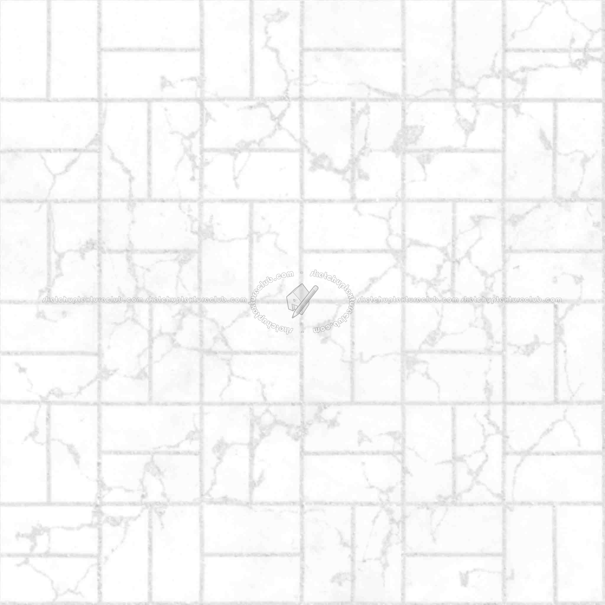 Textures   -   ARCHITECTURE   -   PAVING OUTDOOR   -   Concrete   -   Blocks damaged  - Concrete paving outdoor damaged texture seamless 05527 - Ambient occlusion